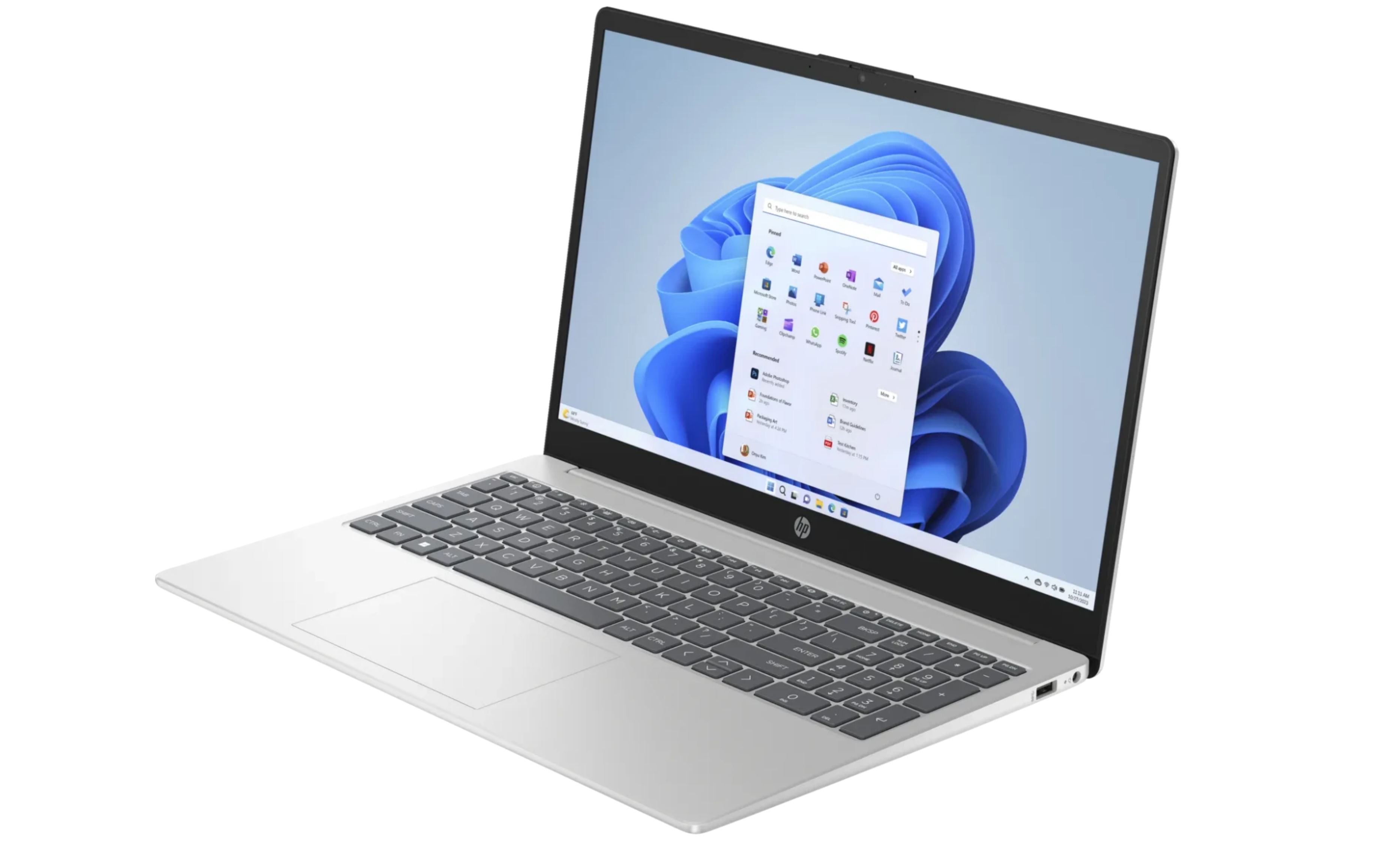 HP Laptop 15-fd1450ngx - Intel Core 5 120U / 1.4 GHz - FreeDOS 3.0 - Intel Graphics - 8 GB RAM - 512