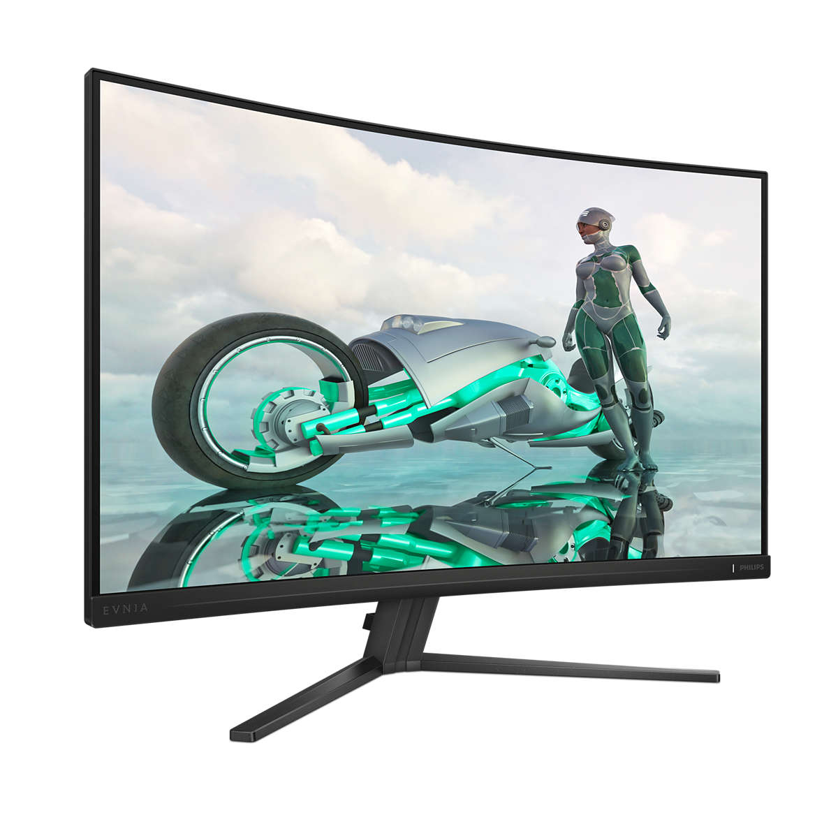 Philips Evnia 3000 Series 32M2C3500L Curved-Monitor 80cm (31.5") WQHD, VA, 1ms, HDMI, Displayport