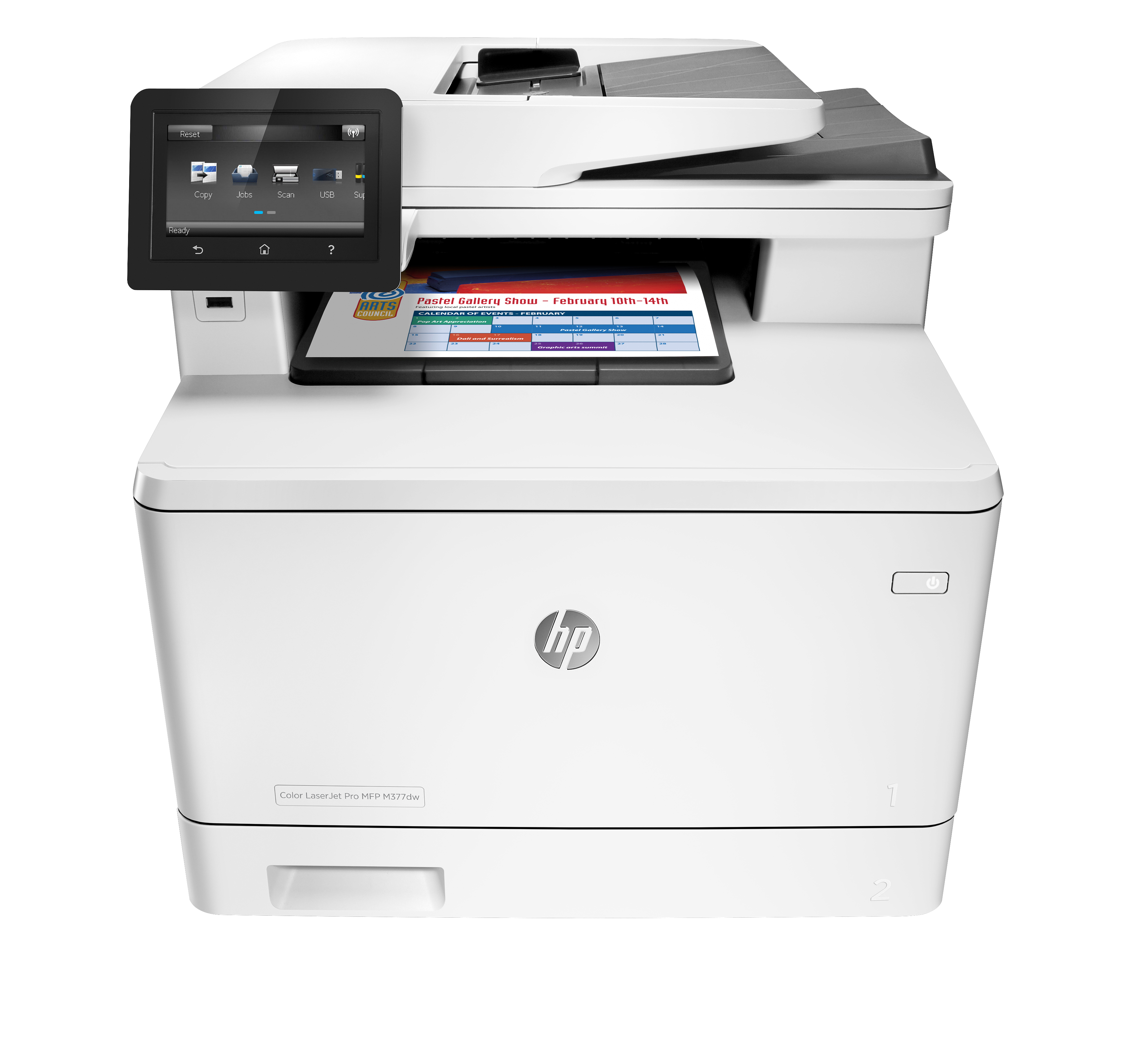 HP Color LaserJet Pro M377dw, Laser, Farbdruck, 38400 x 600 DPI, A4, Direktdruck, Grau