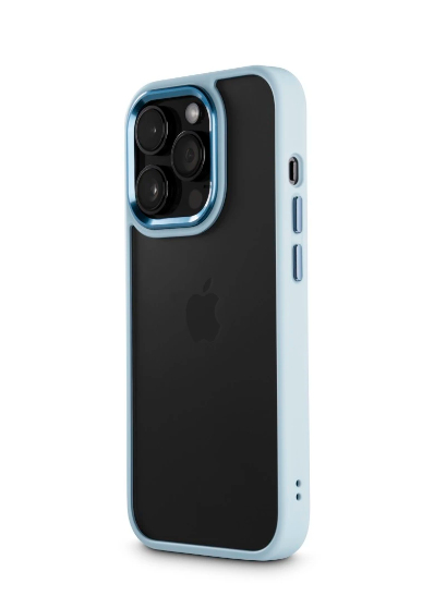 Hama Handyhülle Cam Protect für Apple iPhone 14 Pro Max durchsichtig blau