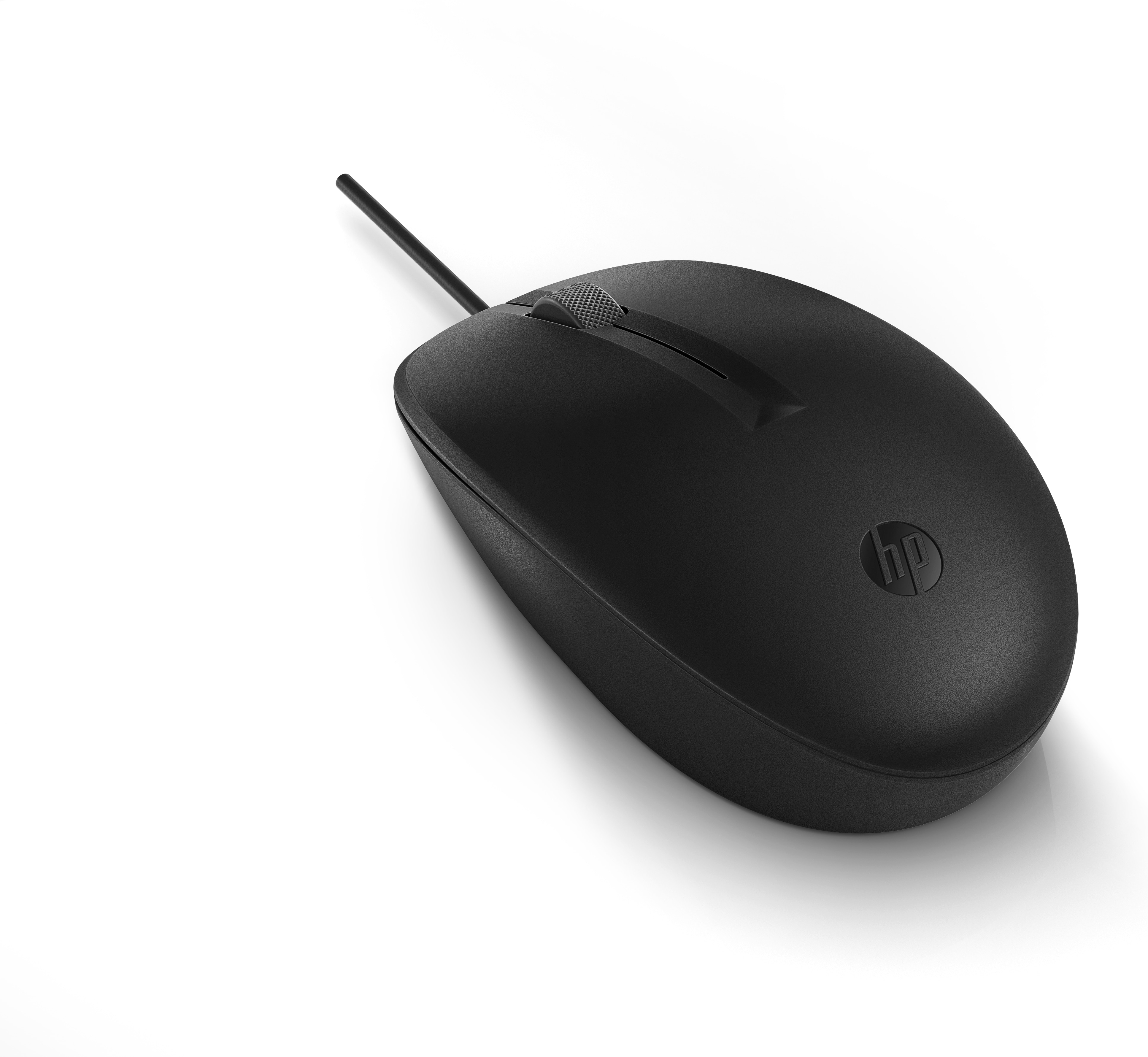HP 128 - Maus - Laser - kabelgebunden - Schwarz