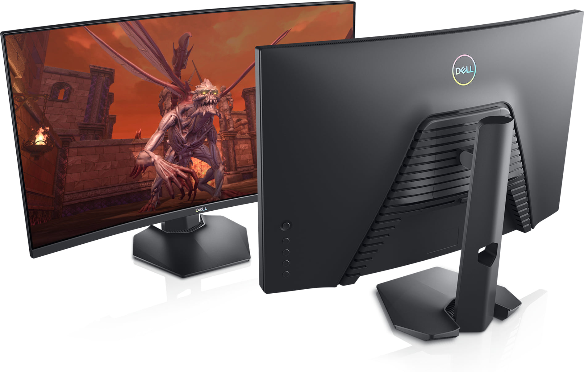 Dell 27 Gaming Monitor S2721HGFA - LED-Monitor - Gaming - gebogen - 68.6 cm (27")