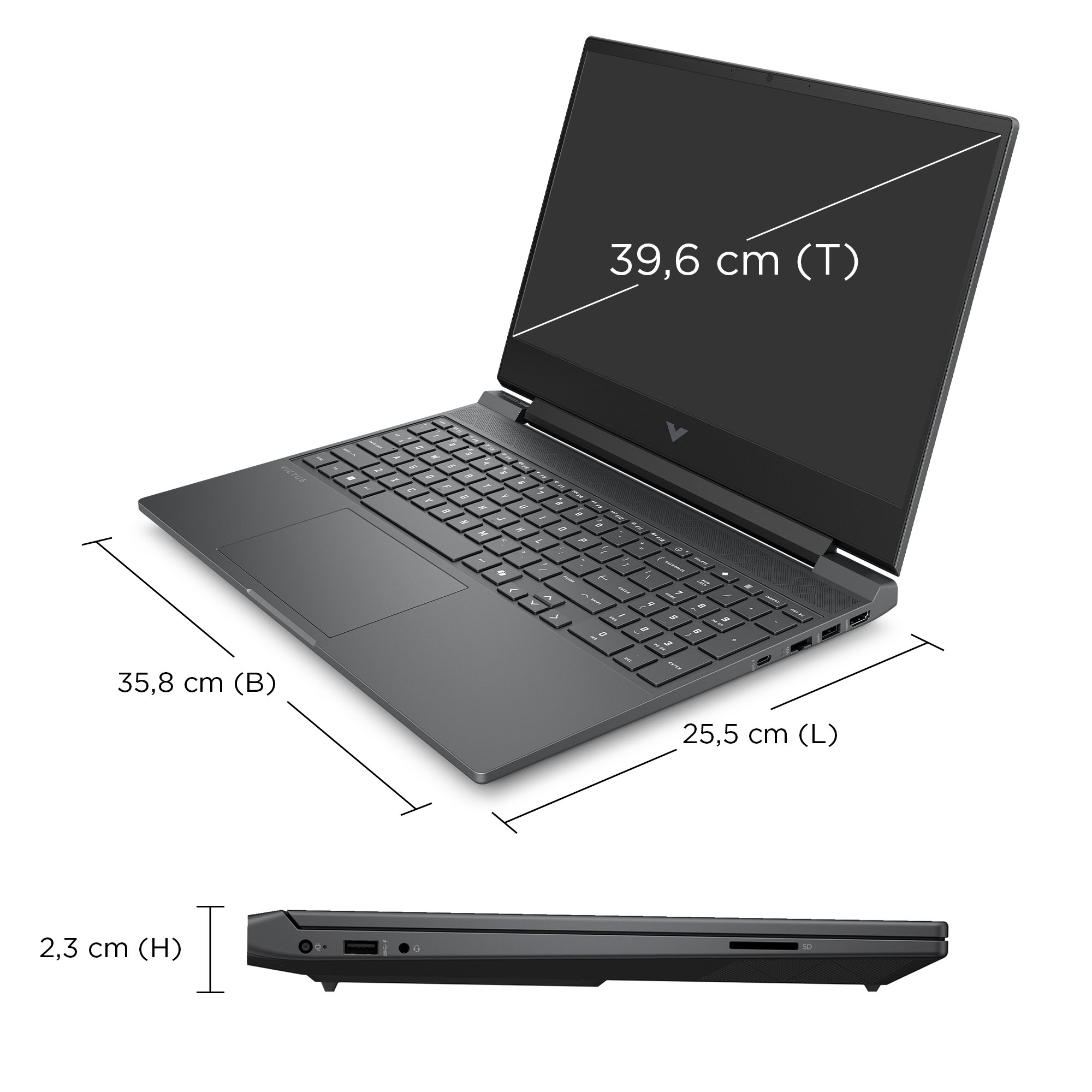 HP Victus by HP Laptop 15-fb3051ng - AMD Ryzen 5 240 - Win 11 Home - GeForce RTX 5050 - 16 GB RAM - 