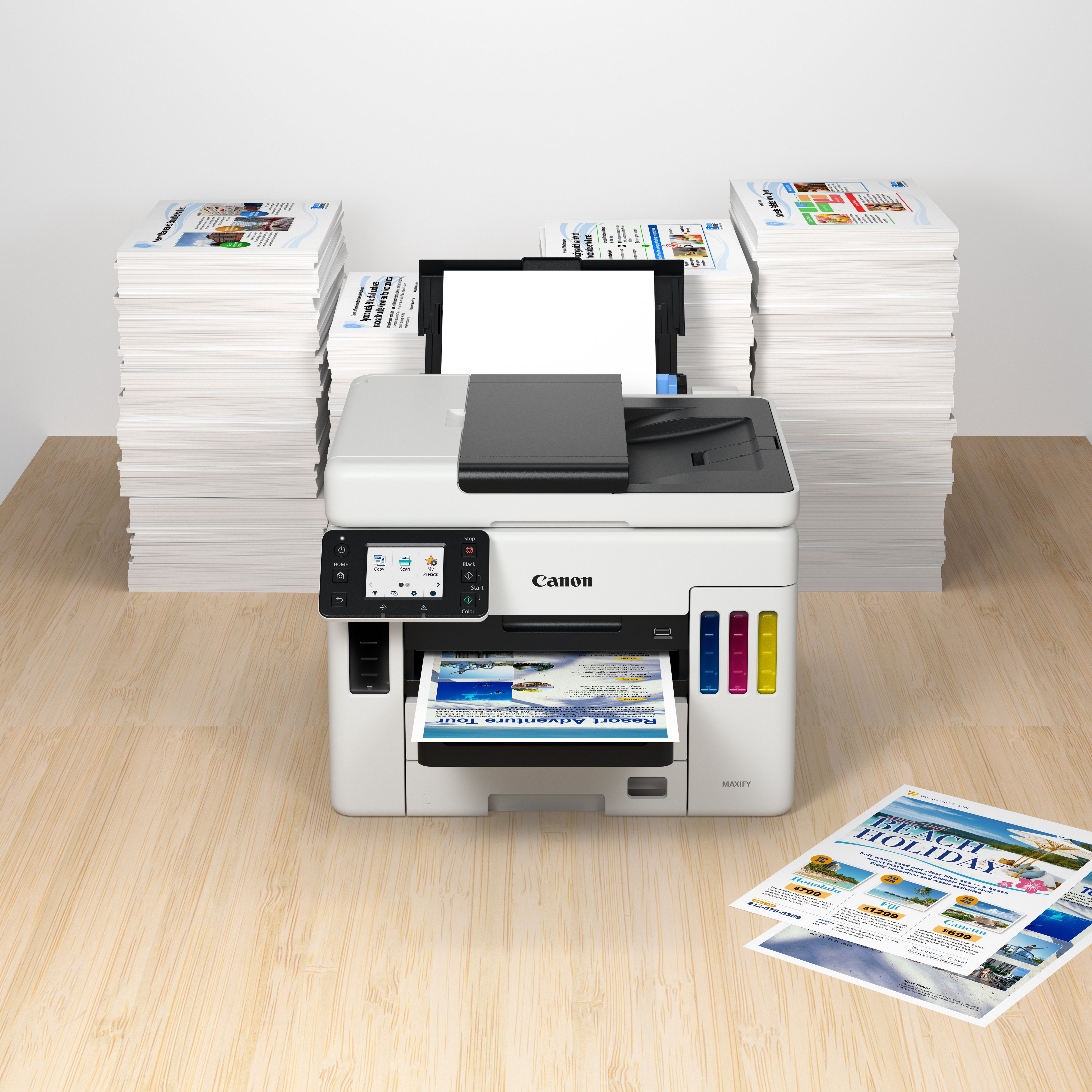 Canon MAXIFY GX7050, Multifunktionsdrucker, Farbe, Tintenstrahl, nachfüllbar