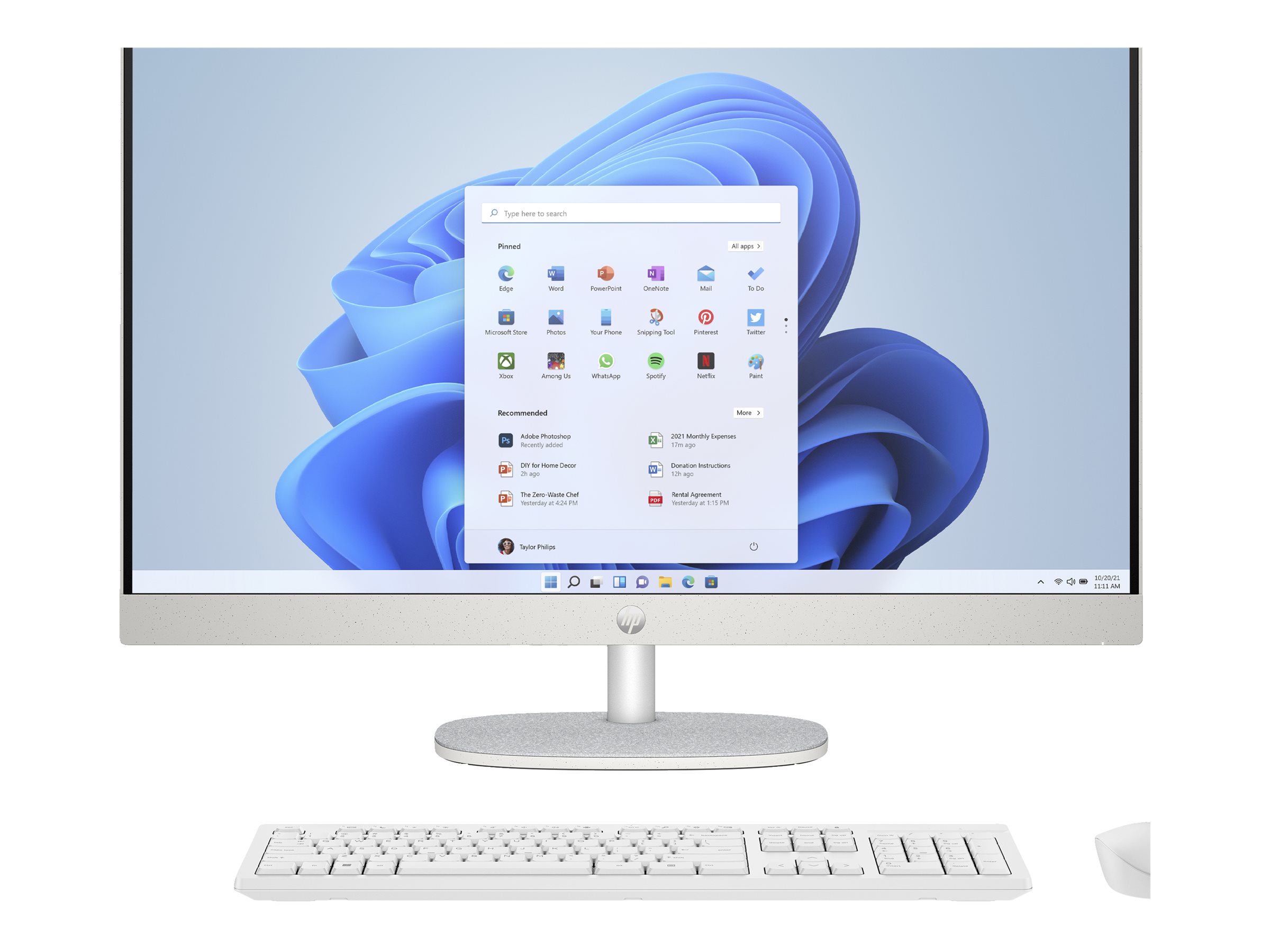 HP 27-cr1000ng - All-in-One (Komplettlösung) - Core Ultra 5 125U / 1.3 GHz - RAM 16 GB - SSD 512 GB
