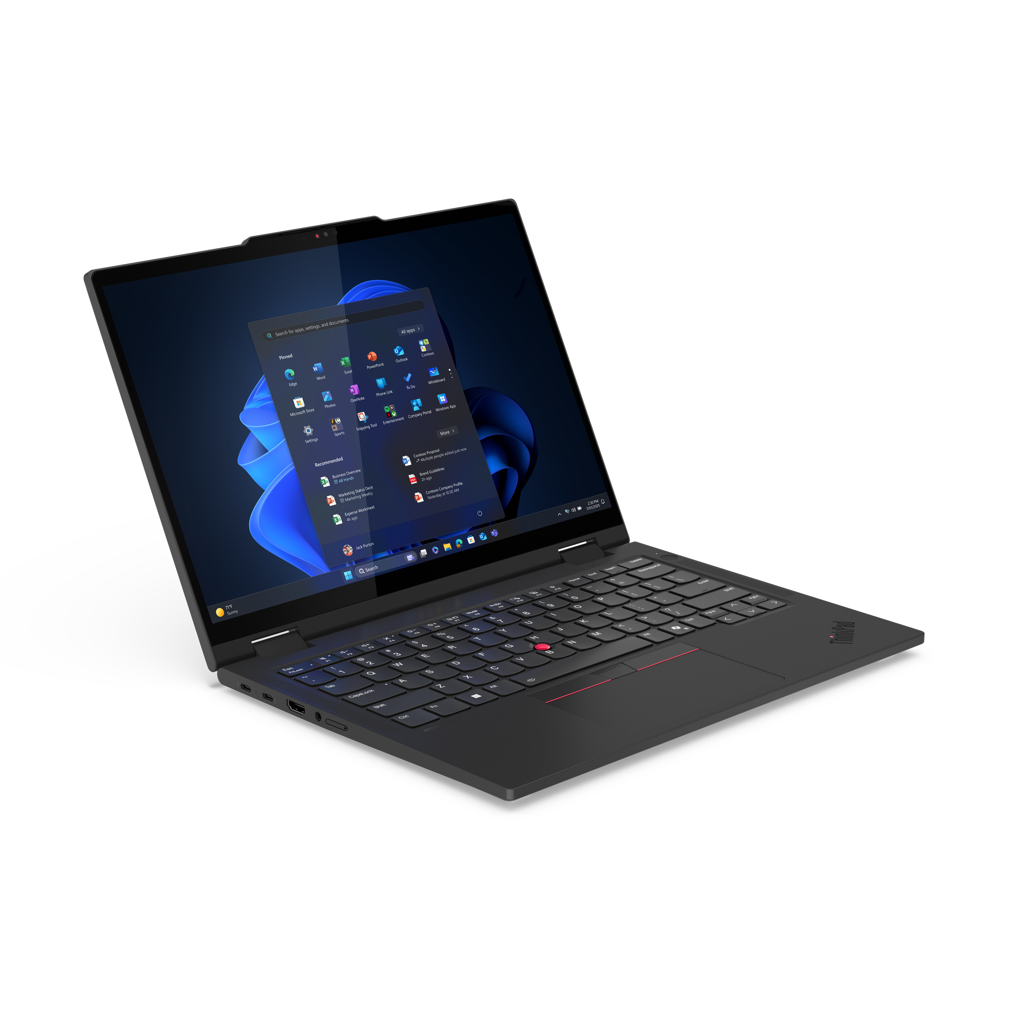 Lenovo ThinkPad T14s Gen 1, 14" WUXGA Touch, Core Ultra 5 225U, 16GB RAM, 512GB SSD, 4G/LTE, W11P
