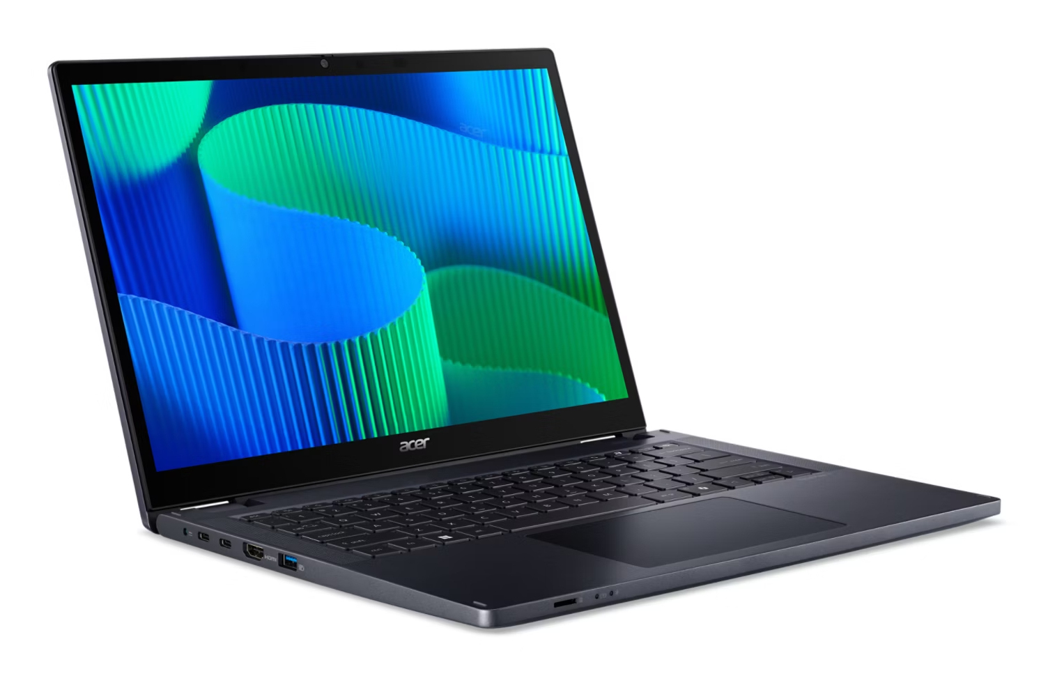 Acer TravelMate P4 Spin TMP414RN-54-TCO-74CP, 14" WUXGA Touch, Core Ultra 7 155U, 16GB, 512GB, W11P