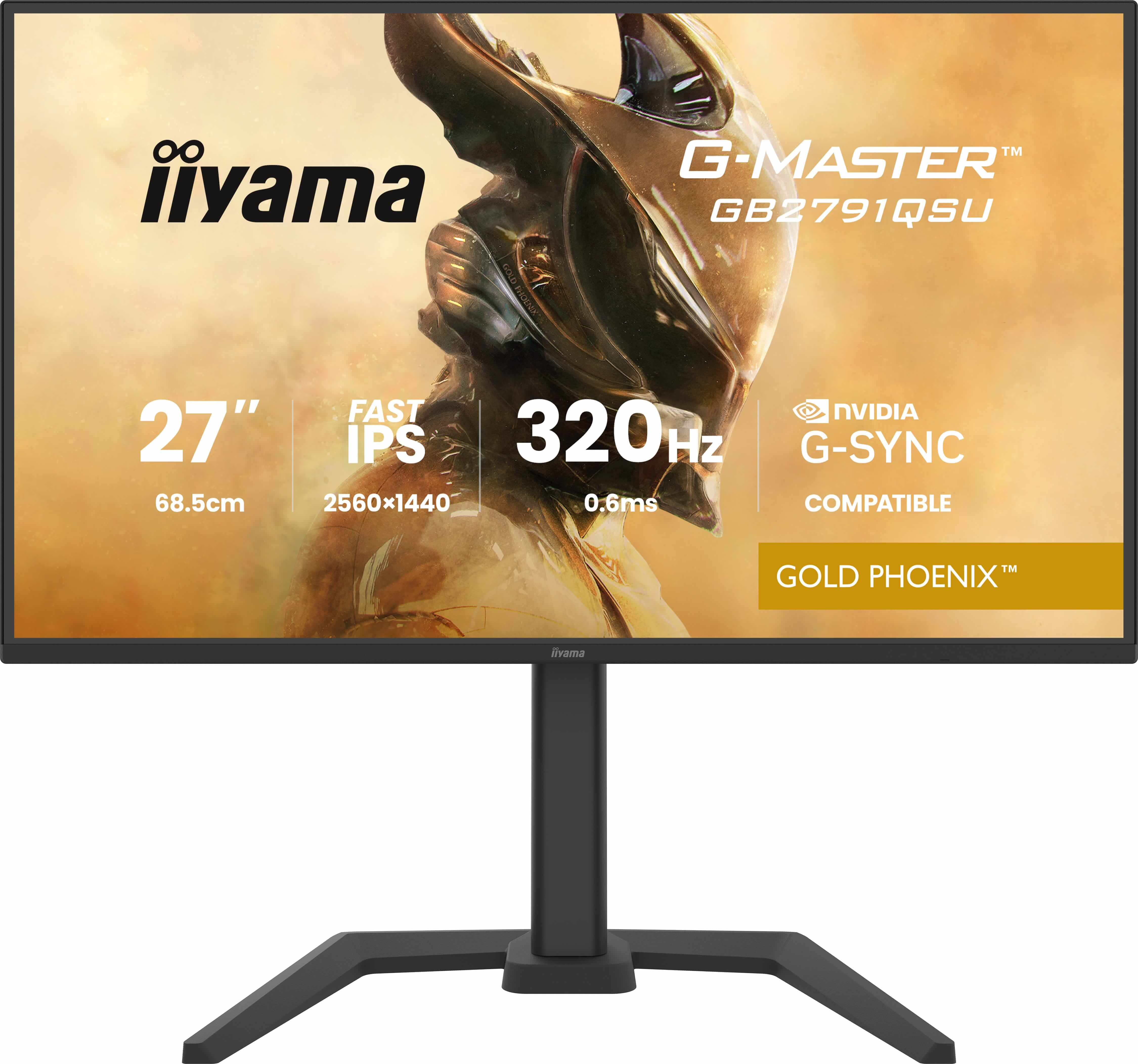 Iiyama G-MASTER Gold Phoenix GB2791QSU-B1 - LED-Monitor - Gaming - 68.6 cm (27")