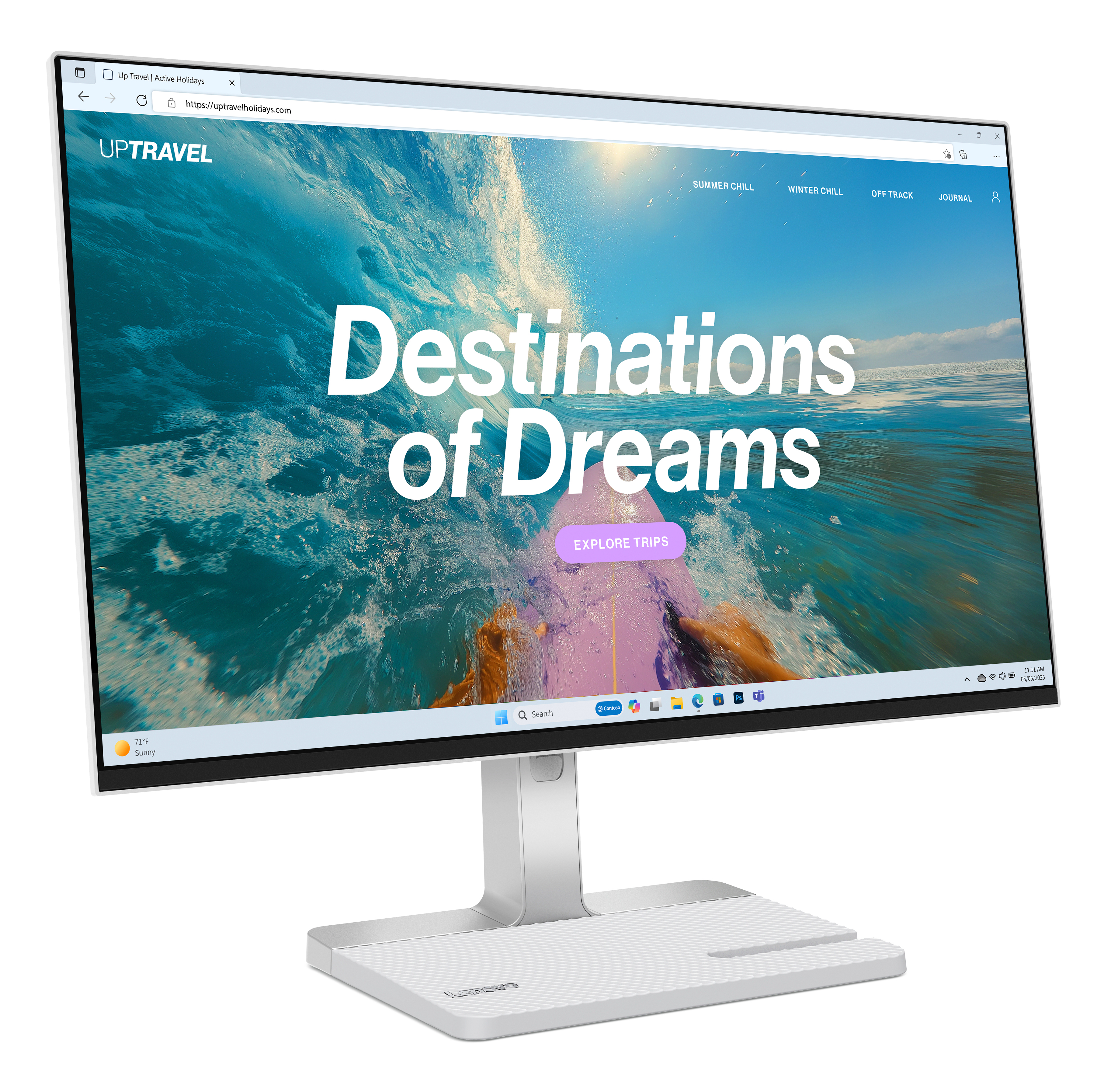 Lenovo L24D-4C - LED-Monitor - 61 cm (24") (23.8" sichtbar)