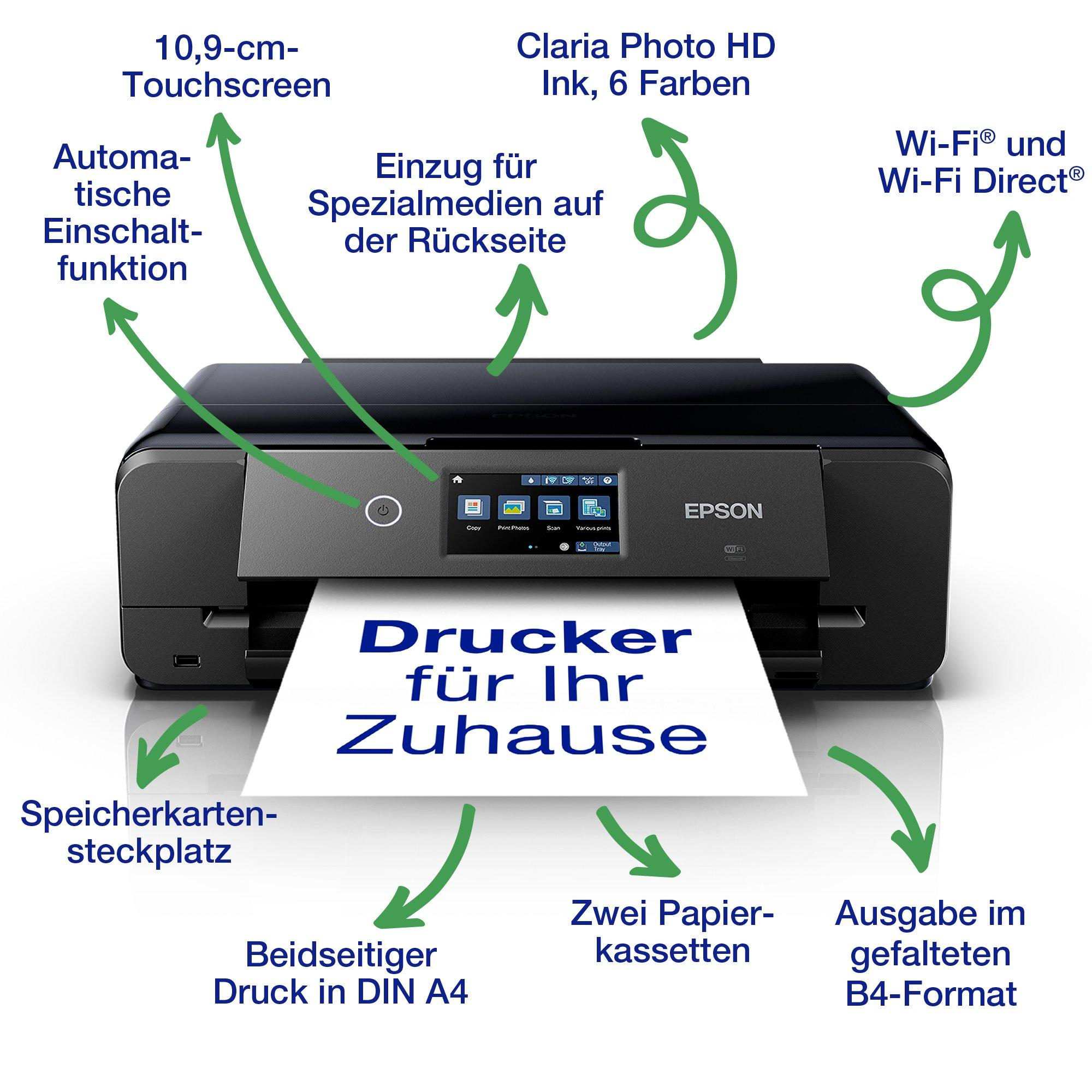 Epson Expression Photo XP-980 - Multifunktionsdrucker - Farbe - Tintenstrahl - A4 (210 x 297 mm)