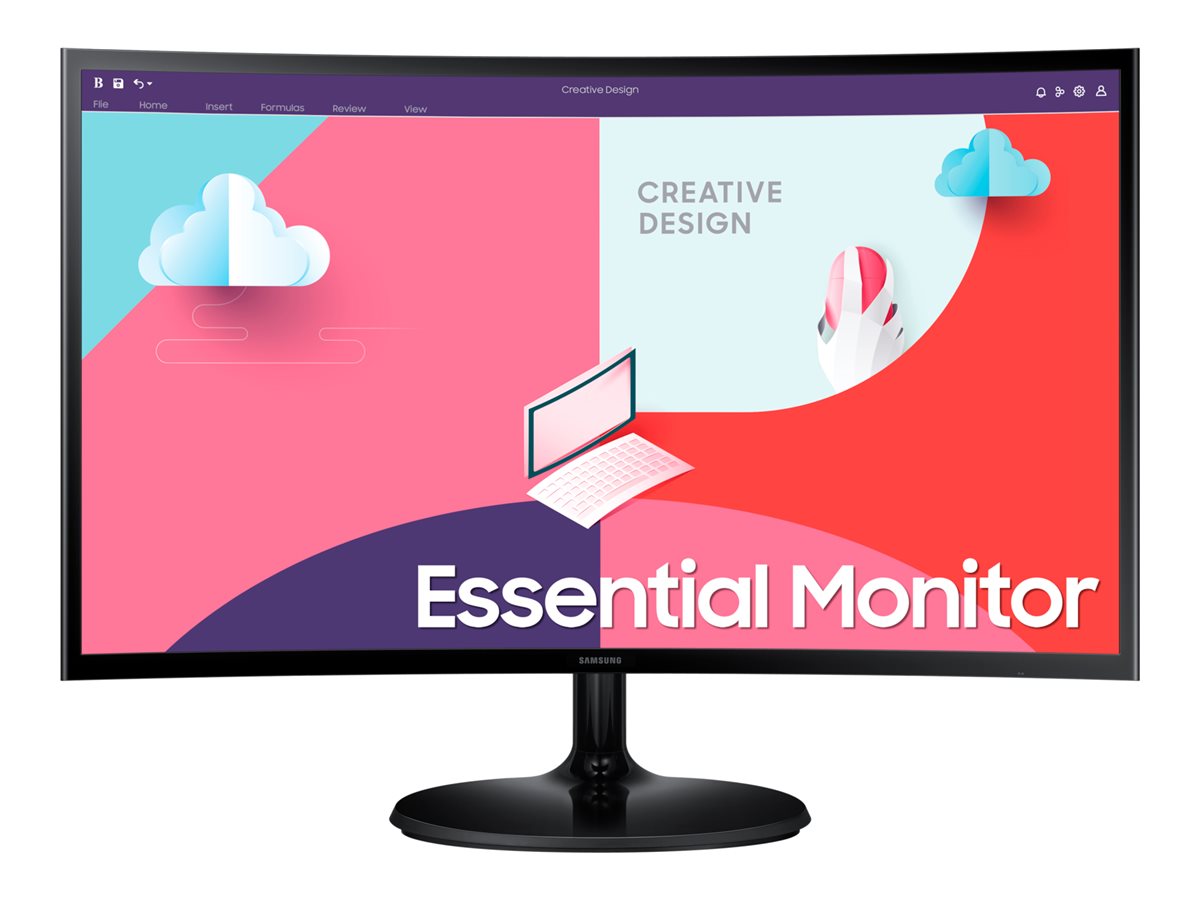 Samsung S24C360EAU - S36C Series - LED-Monitor - gebogen - 59 cm (24")
