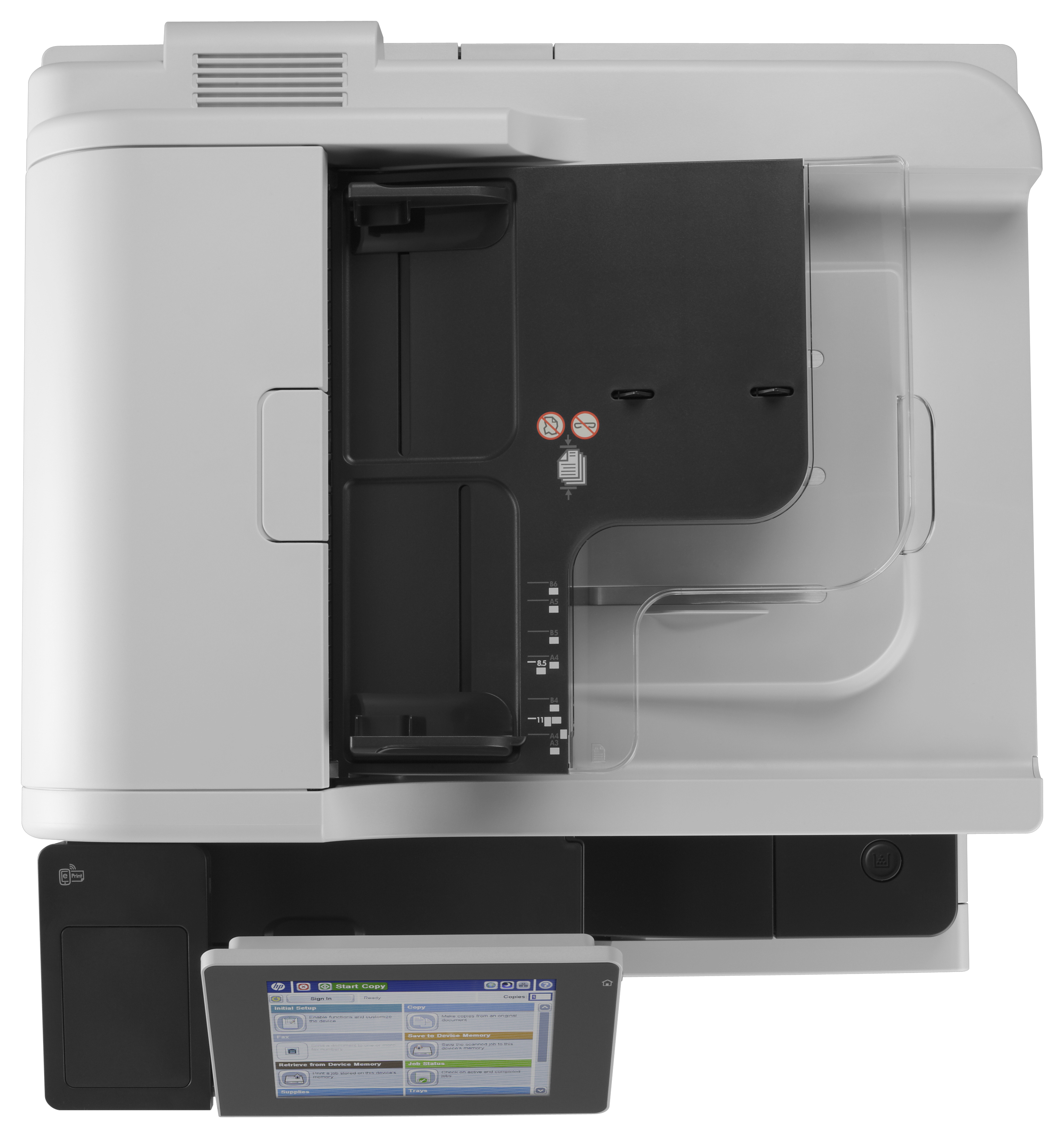 HP LaserJet Enterprise MFP M725dn - Multifunktionsdrucker - s/w - Laser - A3 (297 x 420 mm)