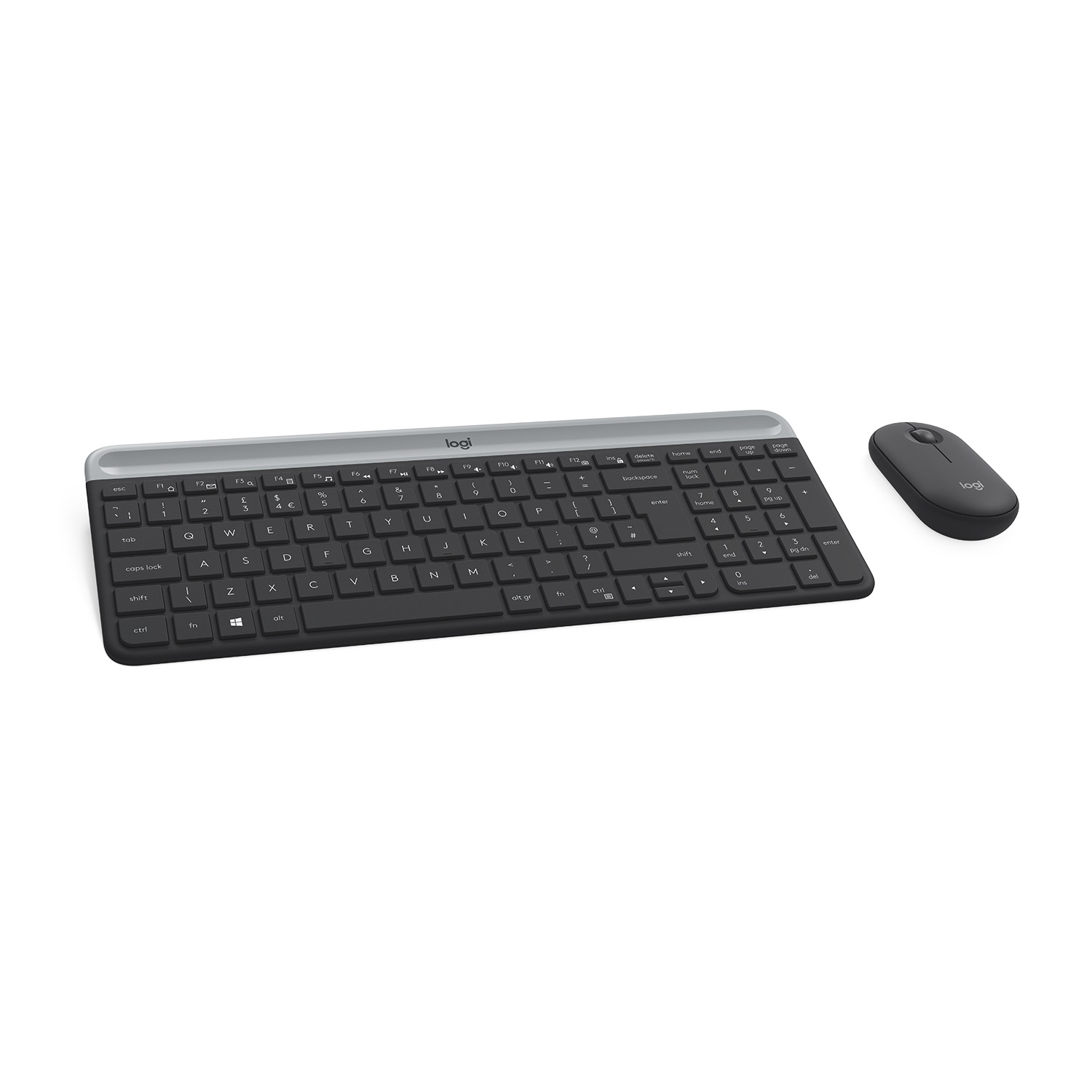 Logitech Slim Wireless Combo MK470 - Tastatur-und-Maus-Set