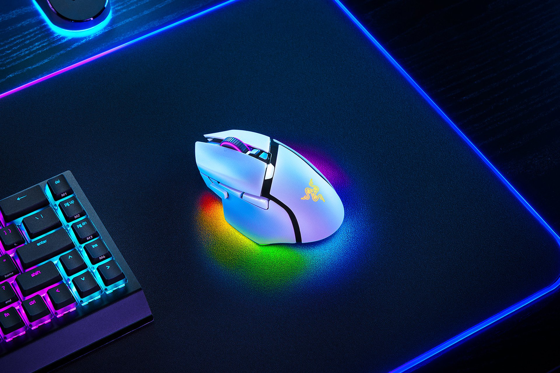 Razer Basilisk V3 pro 35K - Maus - ergonomisch - Für Rechtshänder - optisch - 11 Tasten - kabellos,