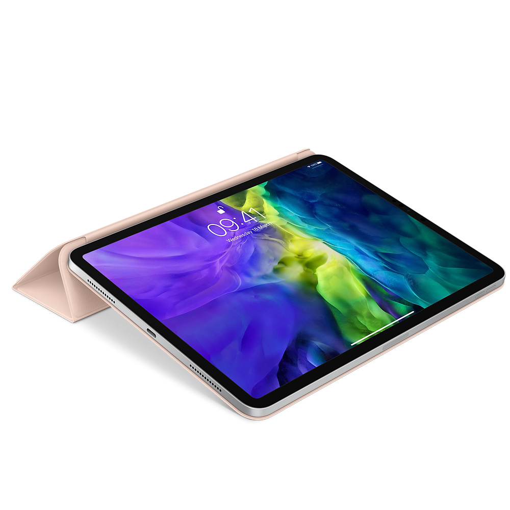 Apple Smart - Flip-Hülle für Tablet - Polyurethan - rosa sandfarben - 11" - für 11-inch iPad Pro (1.