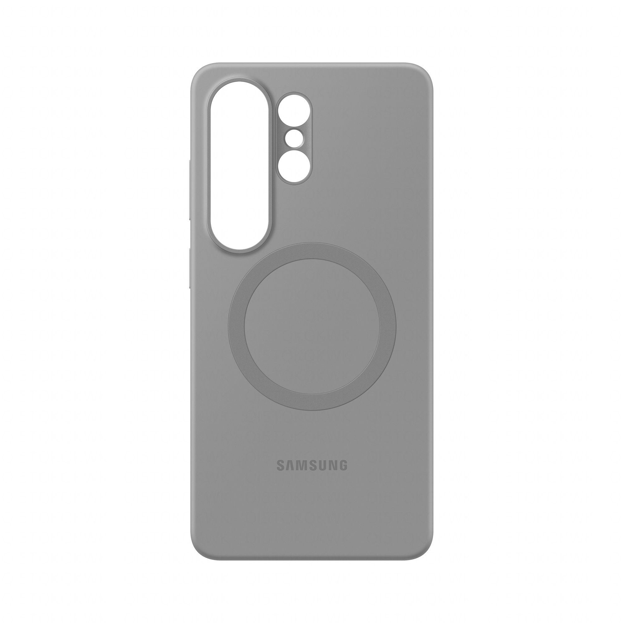 Samsung Silicone Magnet Cover for Galaxy S26 Ultra gray