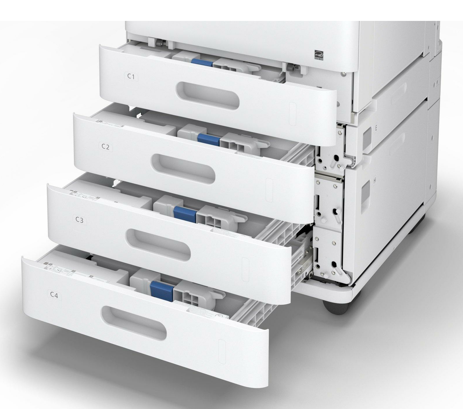 Epson WorkForce Enterprise AM-C550, Tintenstrahl, Farbdruck, 600 x 1200 DPI, A4, Direktdruck, Weiß