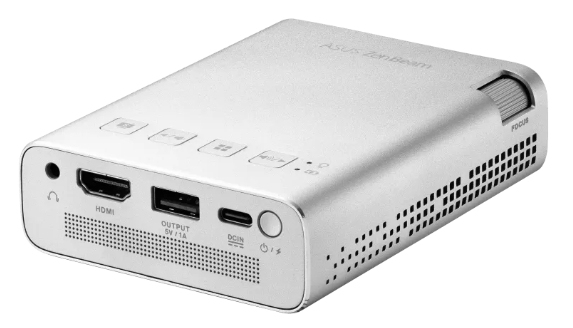 ASUS ZenBeam E1R - DLP-Projektor - LED - 200 Lumen pro LED - WVGA (854 x 480)