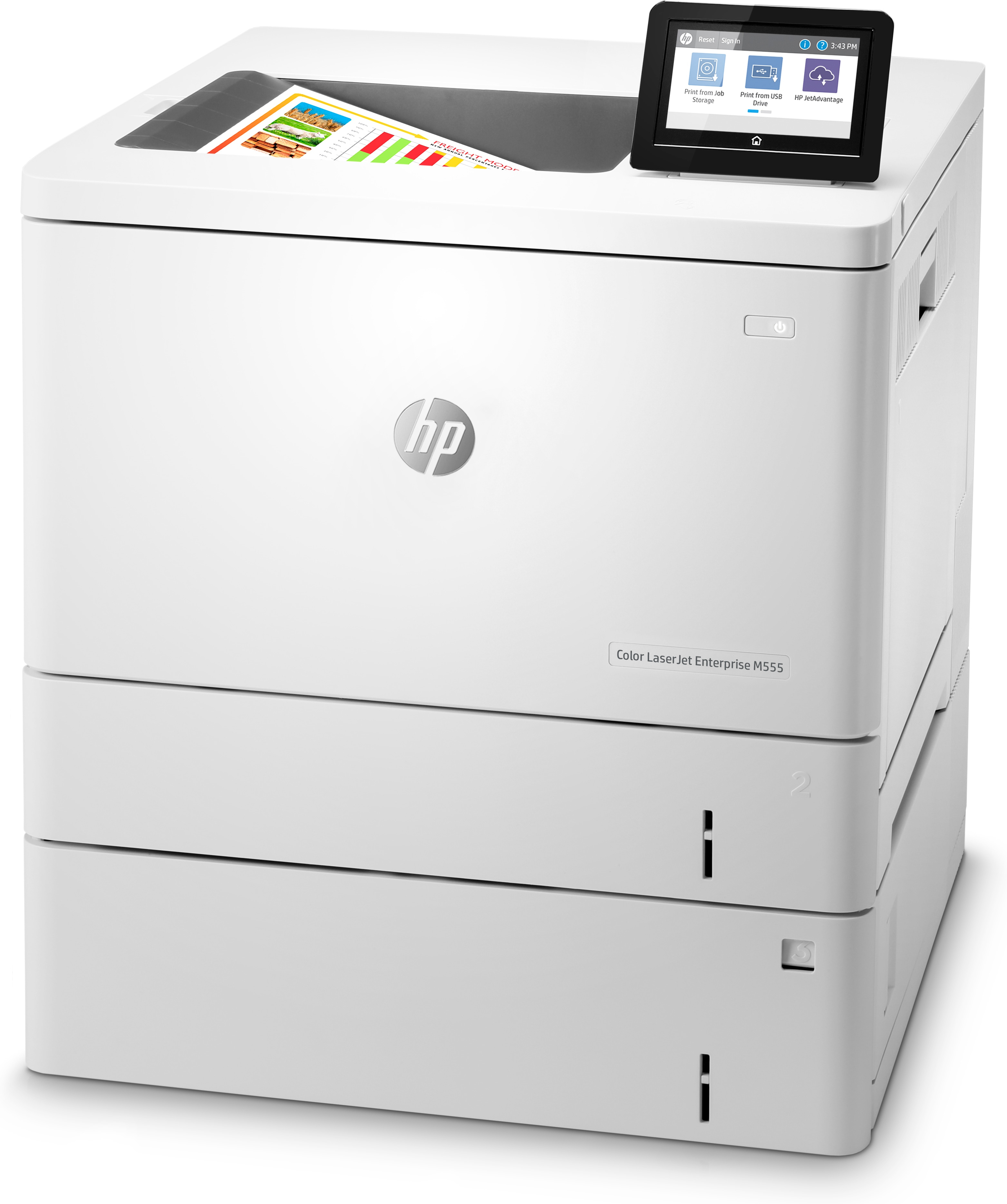HP Color LaserJet Enterprise M555x - Drucker - Farbe - Duplex - Laser - A4/Legal - 1200 x 1200 dpi -