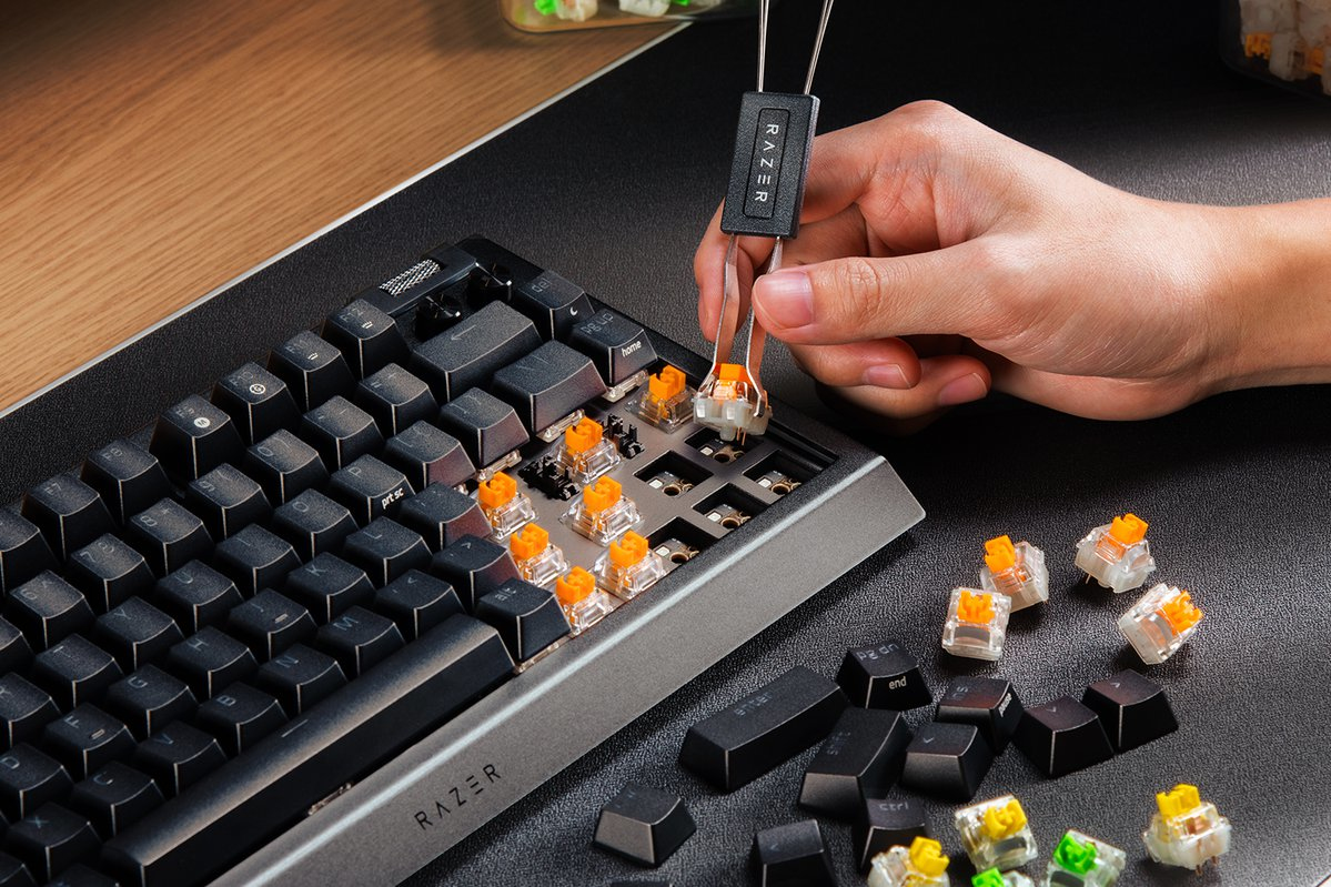 Razer BlackWidow V4 75% - Tastatur - Hintergrundbeleuchtung