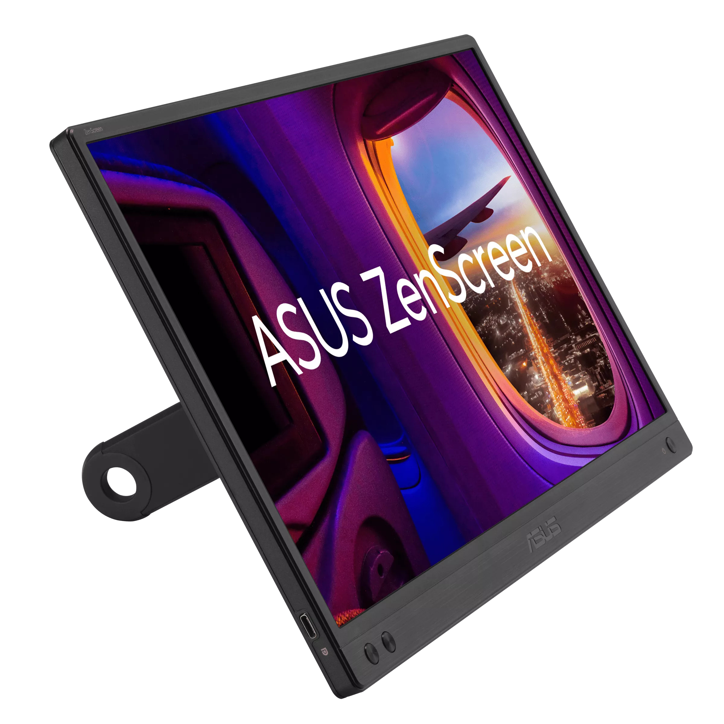 ASUS ZenScreen MB166CR, 15.6" FHD IPS, 60Hz, 5ms, 250nits, 1x USB-C m. DP.