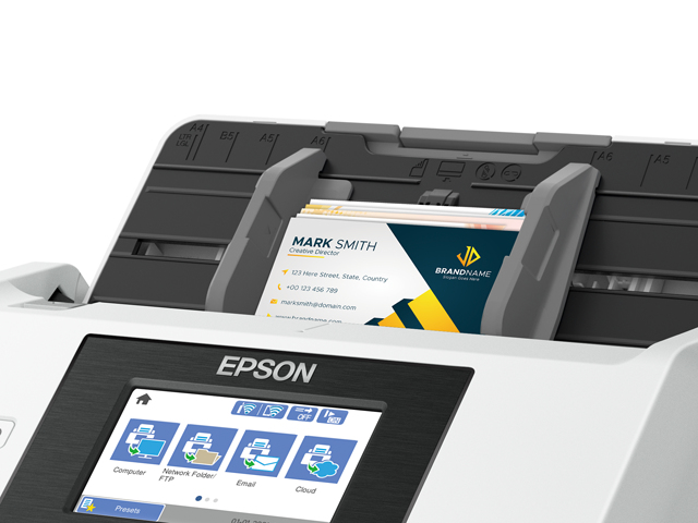 Epson WorkForce DS-790WN - Dokumentenscanner - Duplex - A4/Legal - 600 dpi x 600 dpi - bis zu 45 Sei