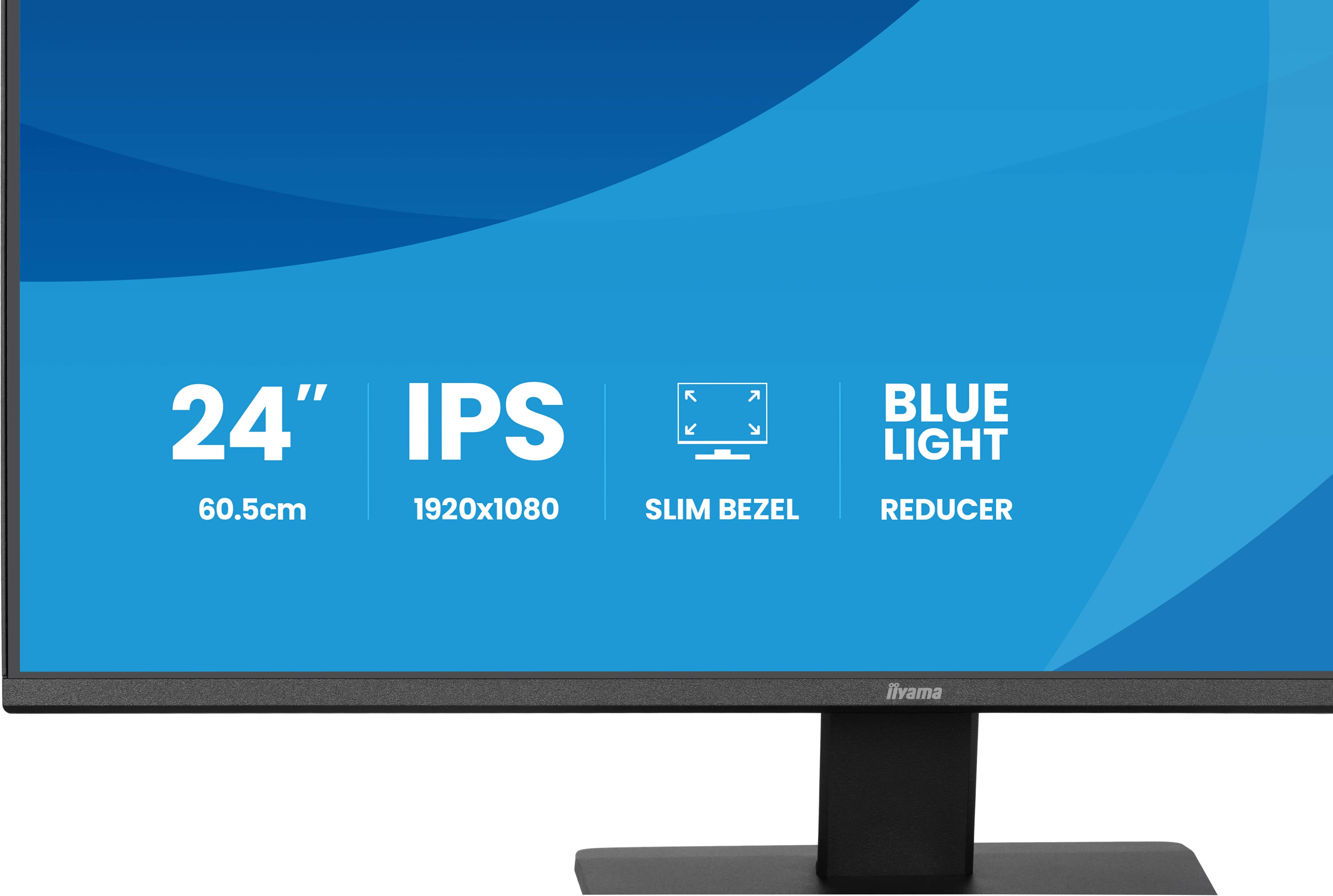 iiyama ProLite X2491H-B1 Monitor 60.5cm (23.8") Full HD, IPS, 1ms, HDMI, Displayport