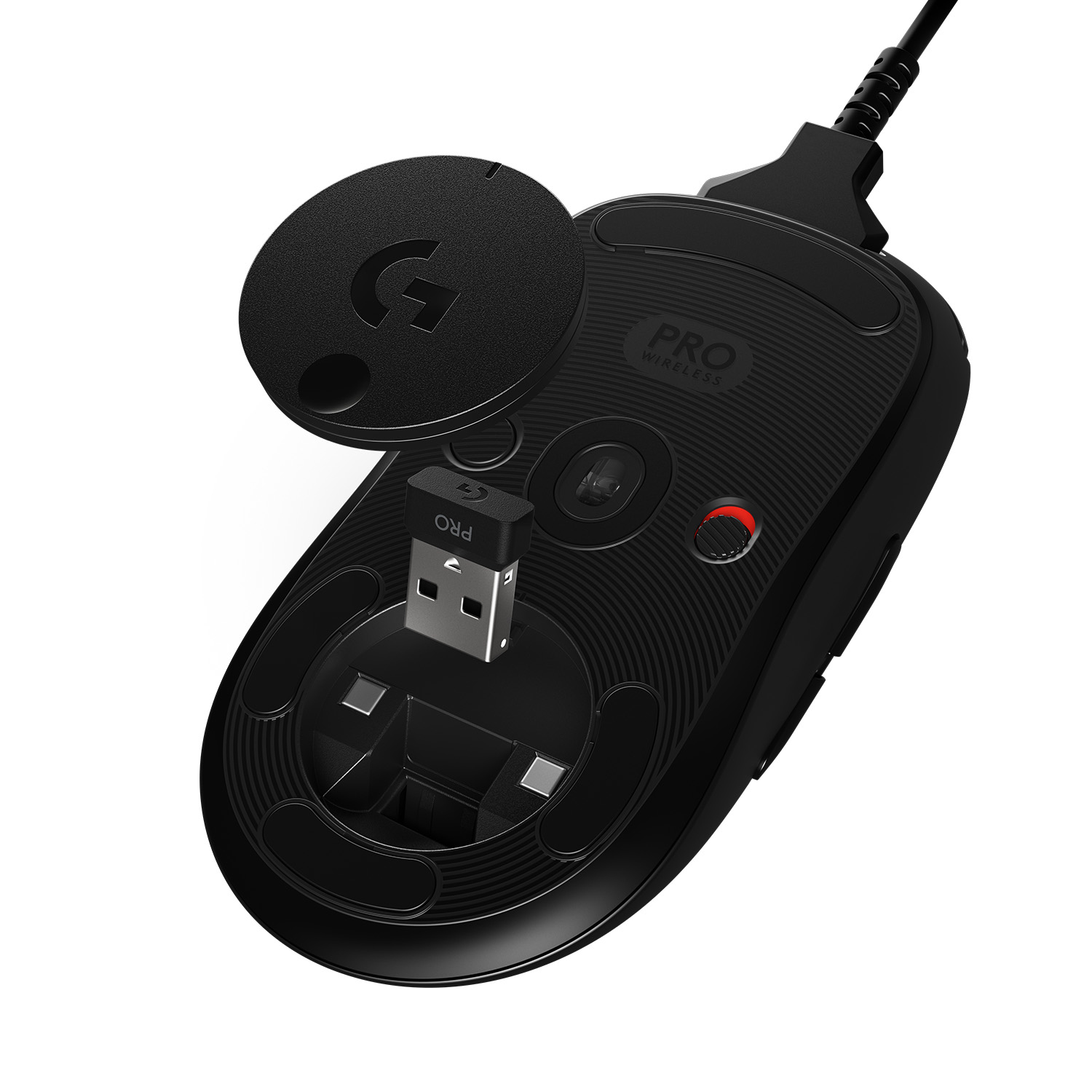 Logitech G Pro (Hero) - Maus - optisch - 6 Tasten