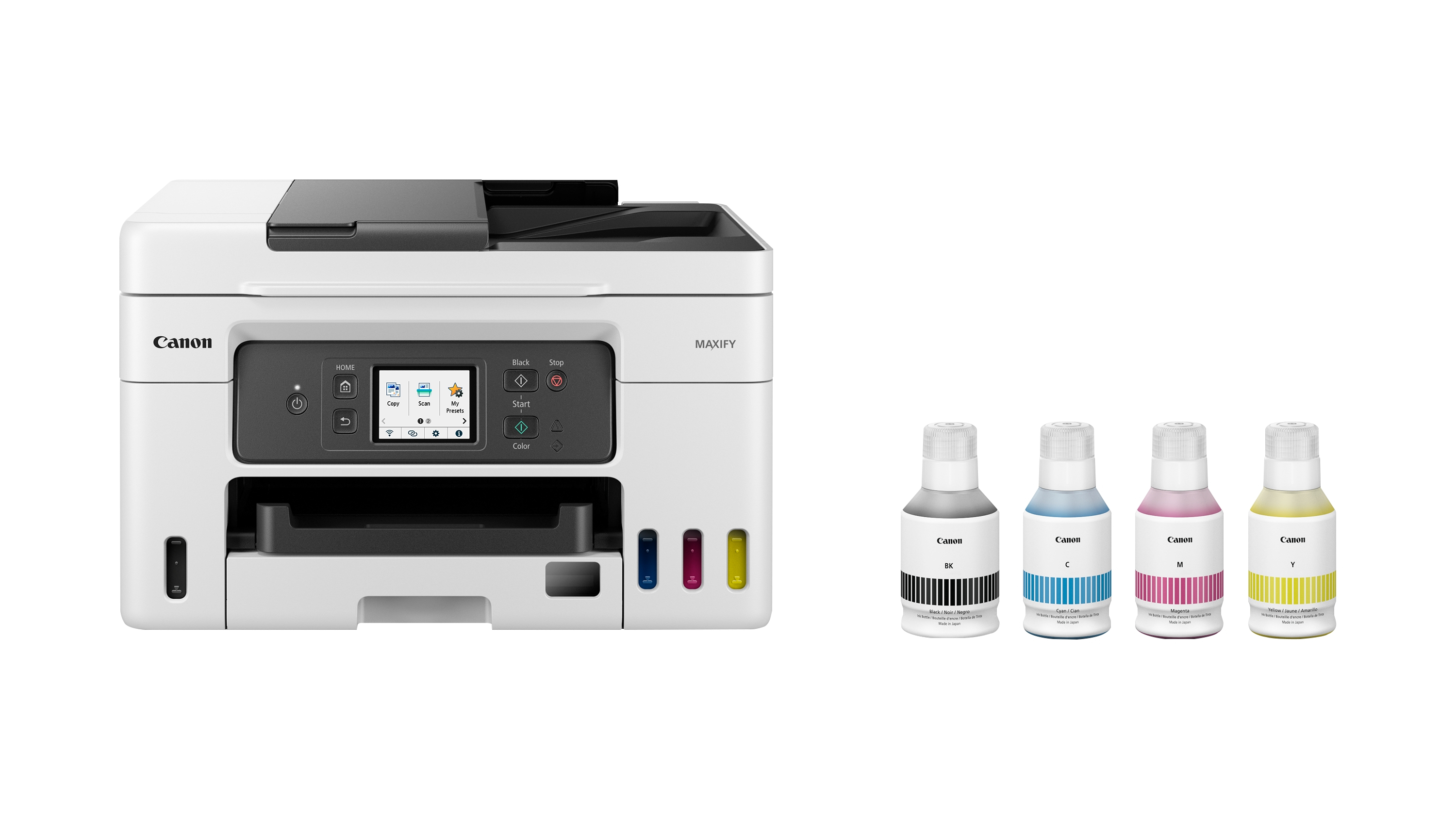 Canon MAXIFY GX4050 - Multifunktionsdrucker - Farbe - Tintenstrahl - wiederbefüllbar - Legal (216 x
