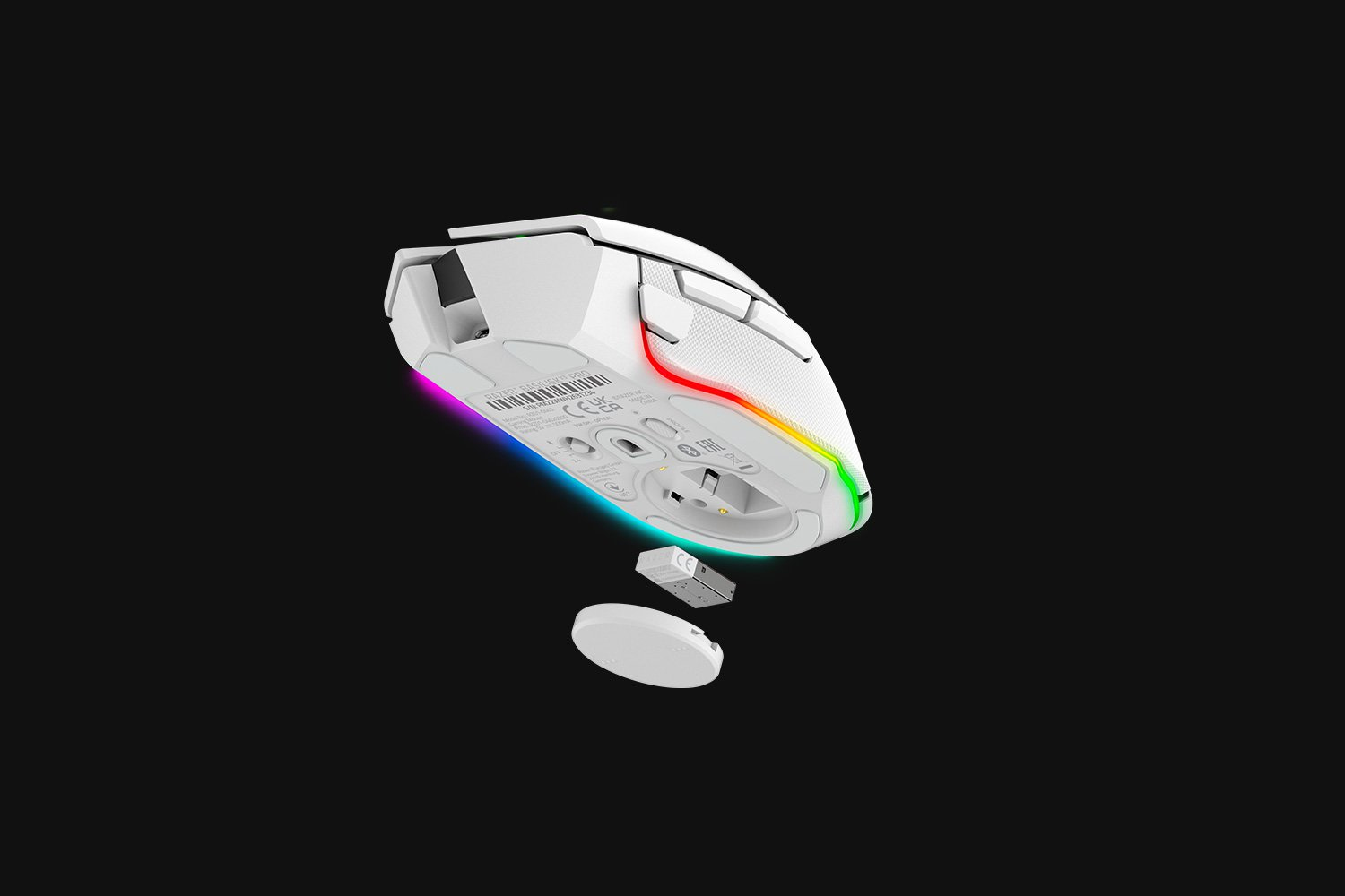 Razer Basilisk V3 pro - Maus - ergonomisch - Für Rechtshänder - optisch - 11 Tasten - kabelgebunden,