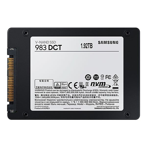 Samsung 983 DCT 1920GB 1.3 DWPD