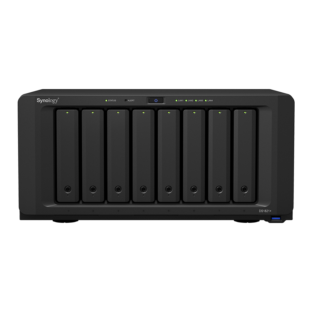 Synology DiskStation DS1821+, 4GB RAM, 4x Gb LAN