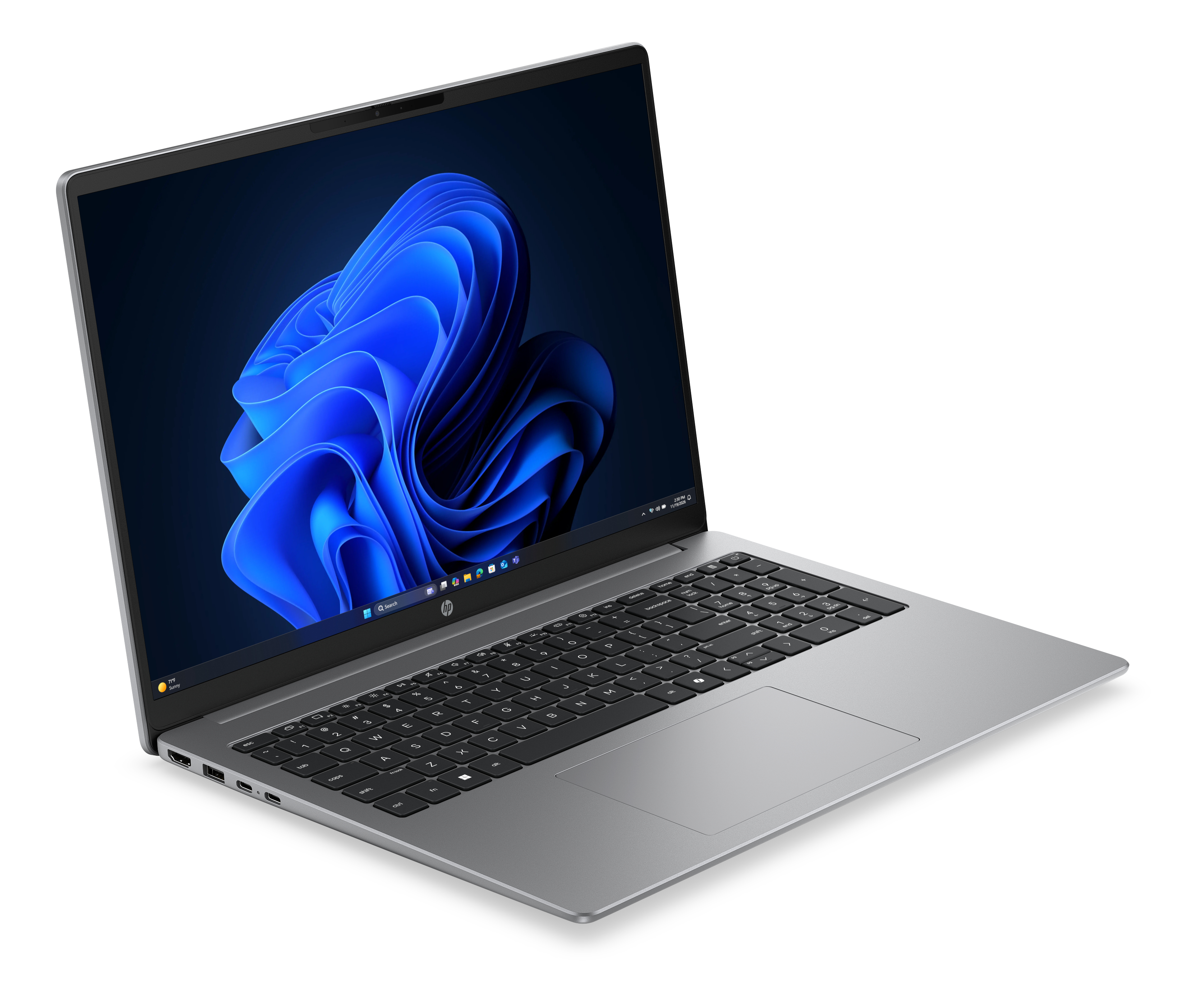 HP 200 G2a Notebook - 135-Grad Scharnierdesign - AMD Ryzen 5 220 / 3.2 GHz - Win 11 Pro - Radeon 740