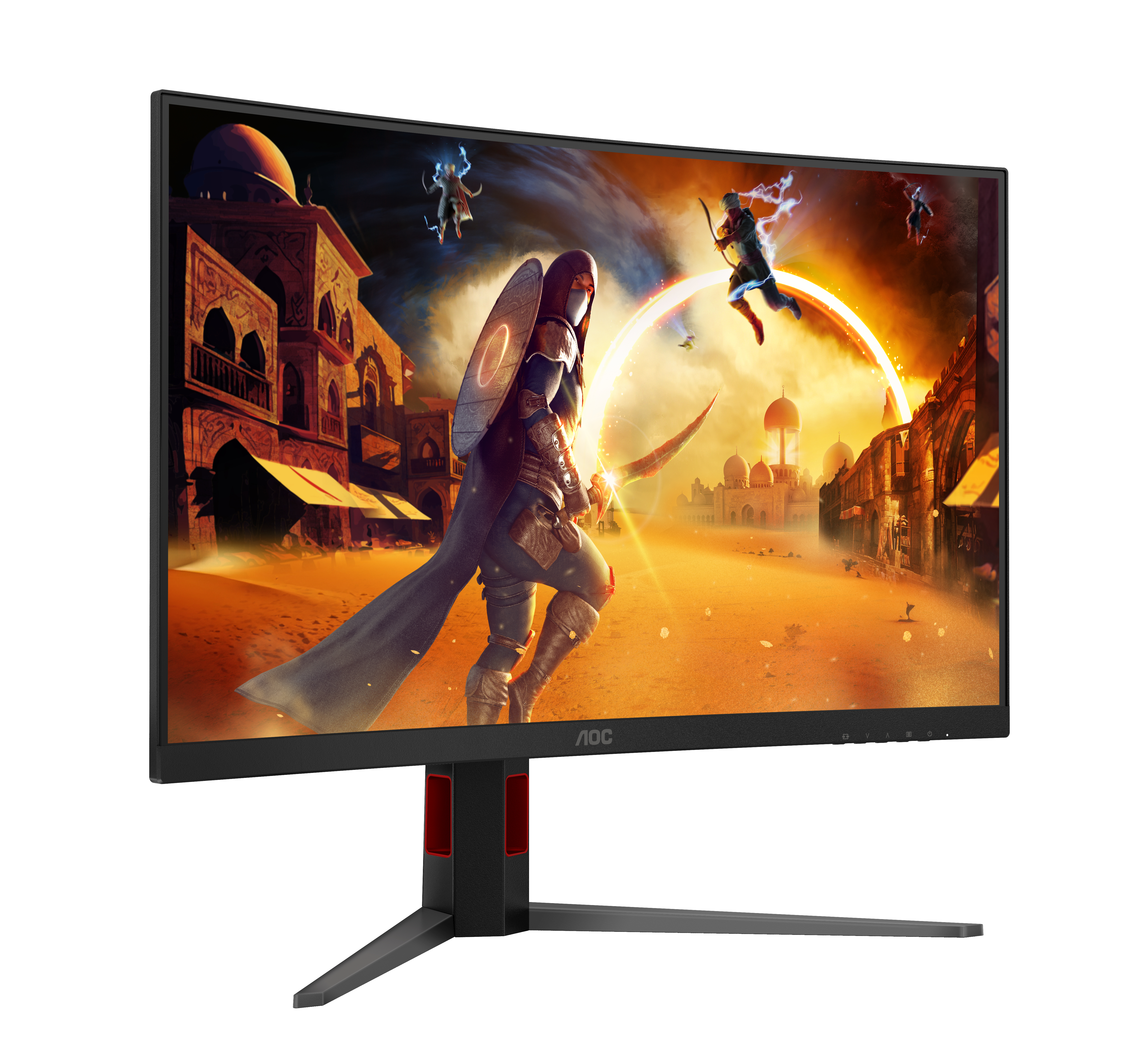AOC Gaming C32G4Z - LED-Monitor - Gaming - gebogen - 81.3 cm (32")