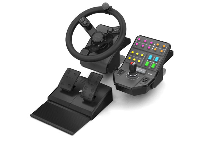 Logitech Heavy Equipment Bundle - Lenkrad- und