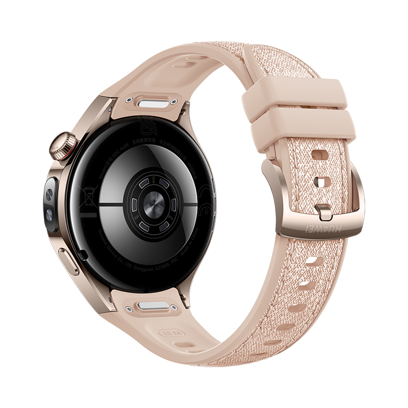 Huawei Watch 5 - 42 mm - 904L stainless steel - intelligente Uhr mit Riemen - Verbundmaterial - Hand
