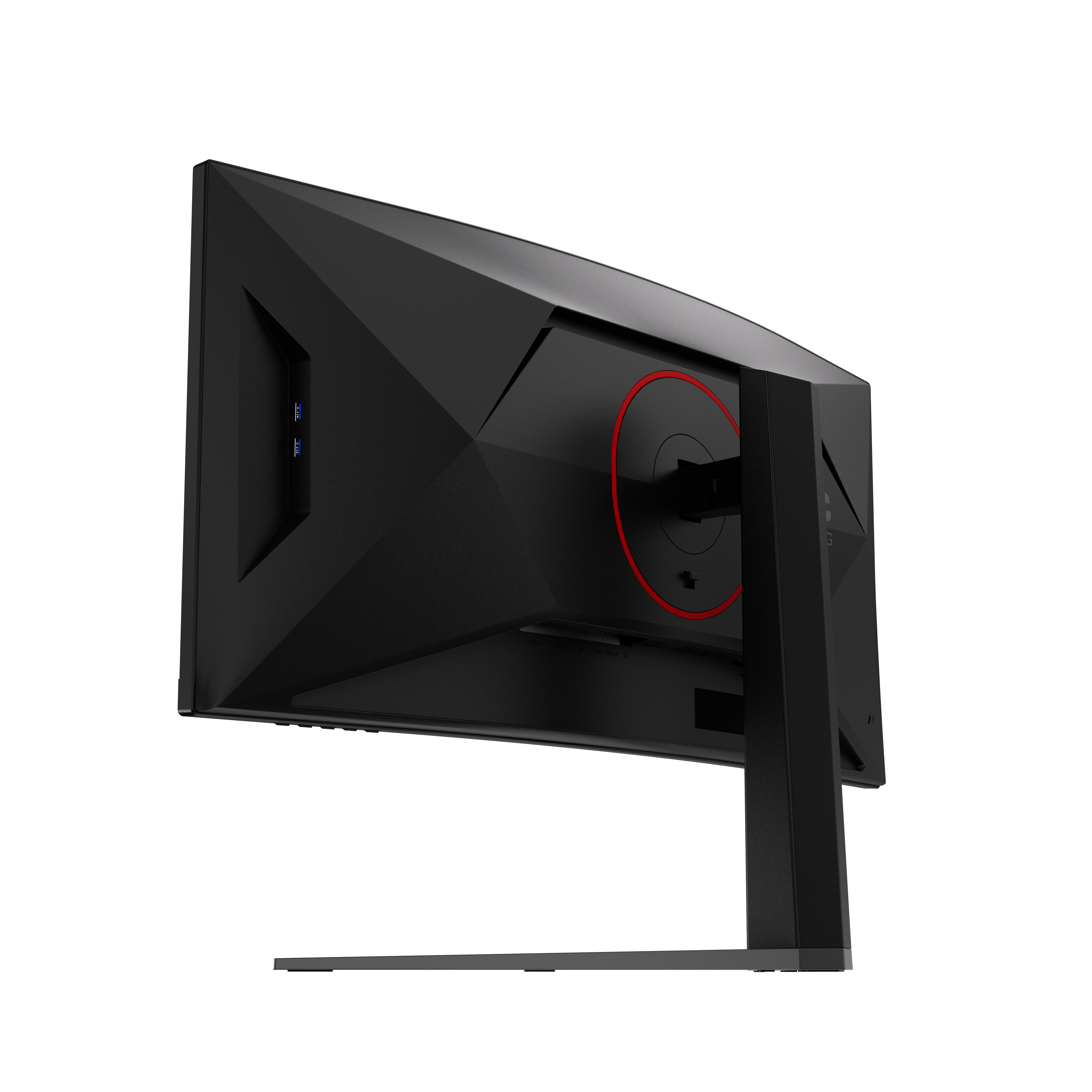 AOC G4 CU34G4CA, 86,4 cm (34"), 3440 x 1440 Pixel, Wide Quad HD, 1 ms, Schwarz, Rot