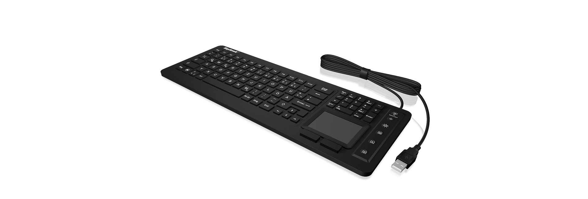 KeySonic Tastatur Ksk-6231 Inel - Tastatur - 98 Tasten