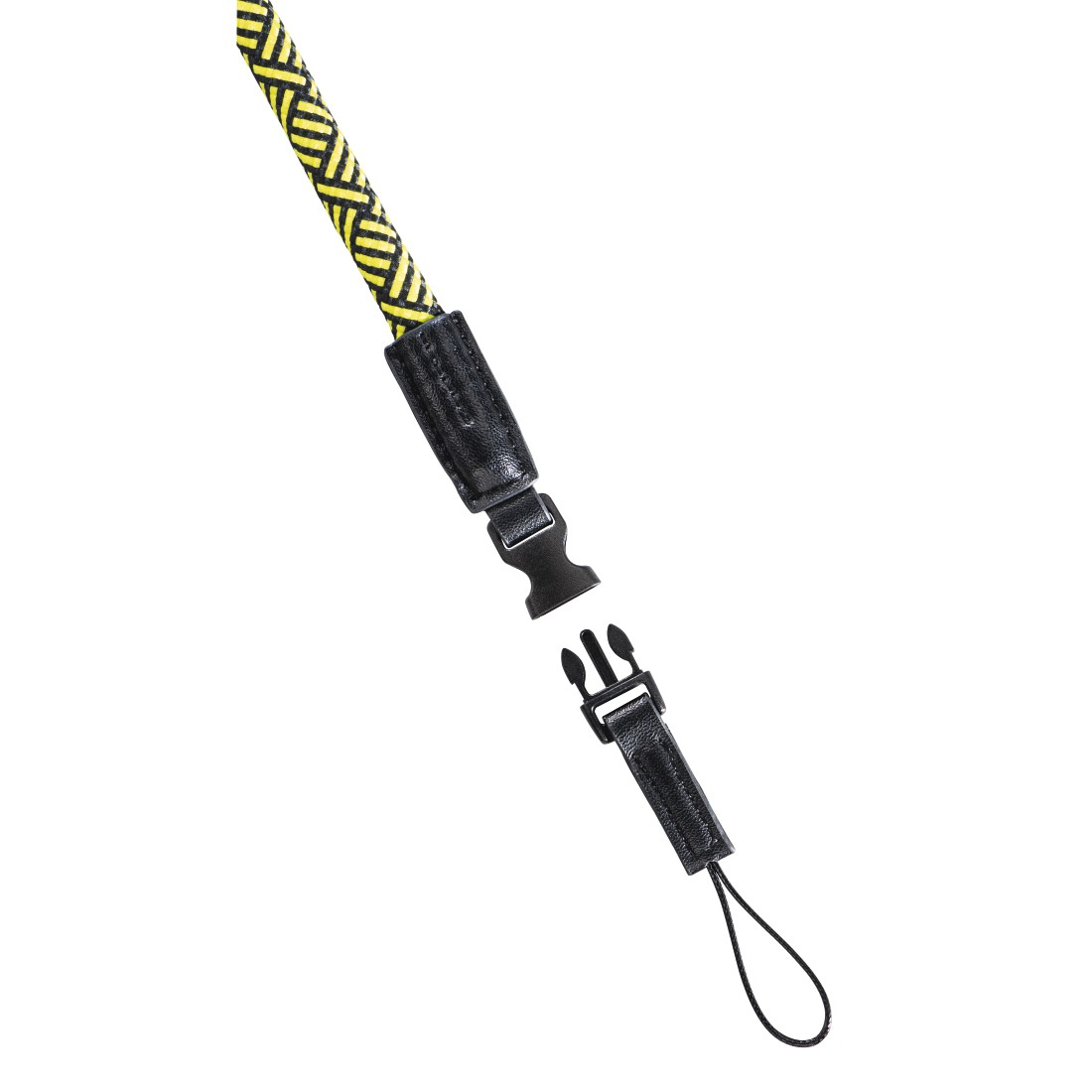 Hama Braid 120, Digitalkamera, Nylon, Schwarz, Gelb, Schnallenverschluss, 120 cm