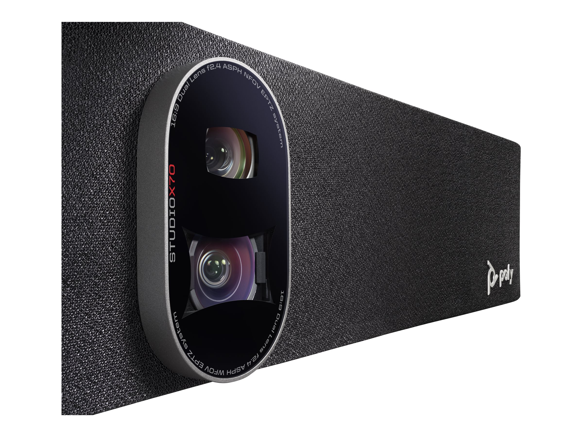 Poly Studio X70 - All-in-One Videoleiste - Zoom Certified, Zertifiziert für Microsoft Teams, Google