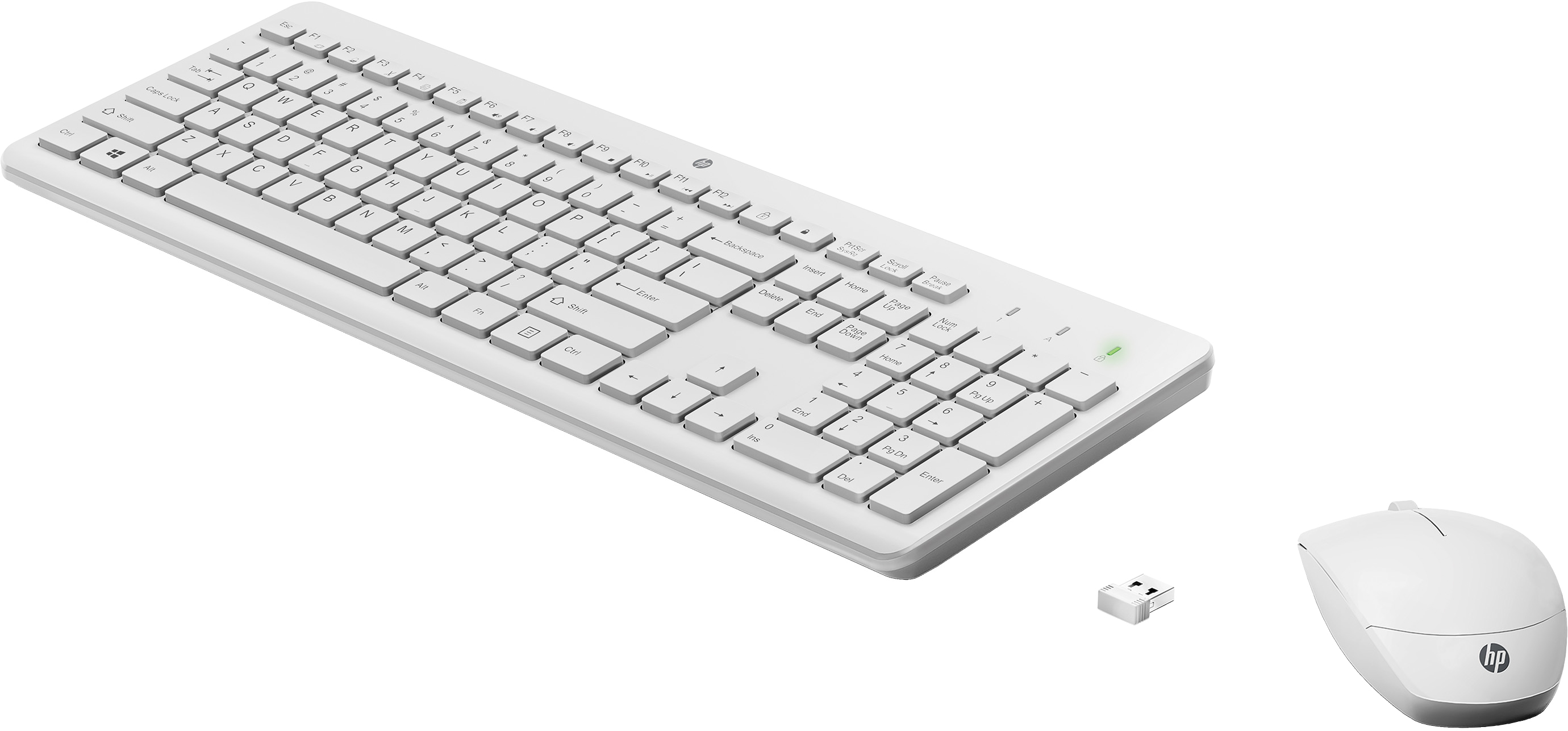 HP 230 - Tastatur-und-Maus-Set - kabellos - 2.4 GHz