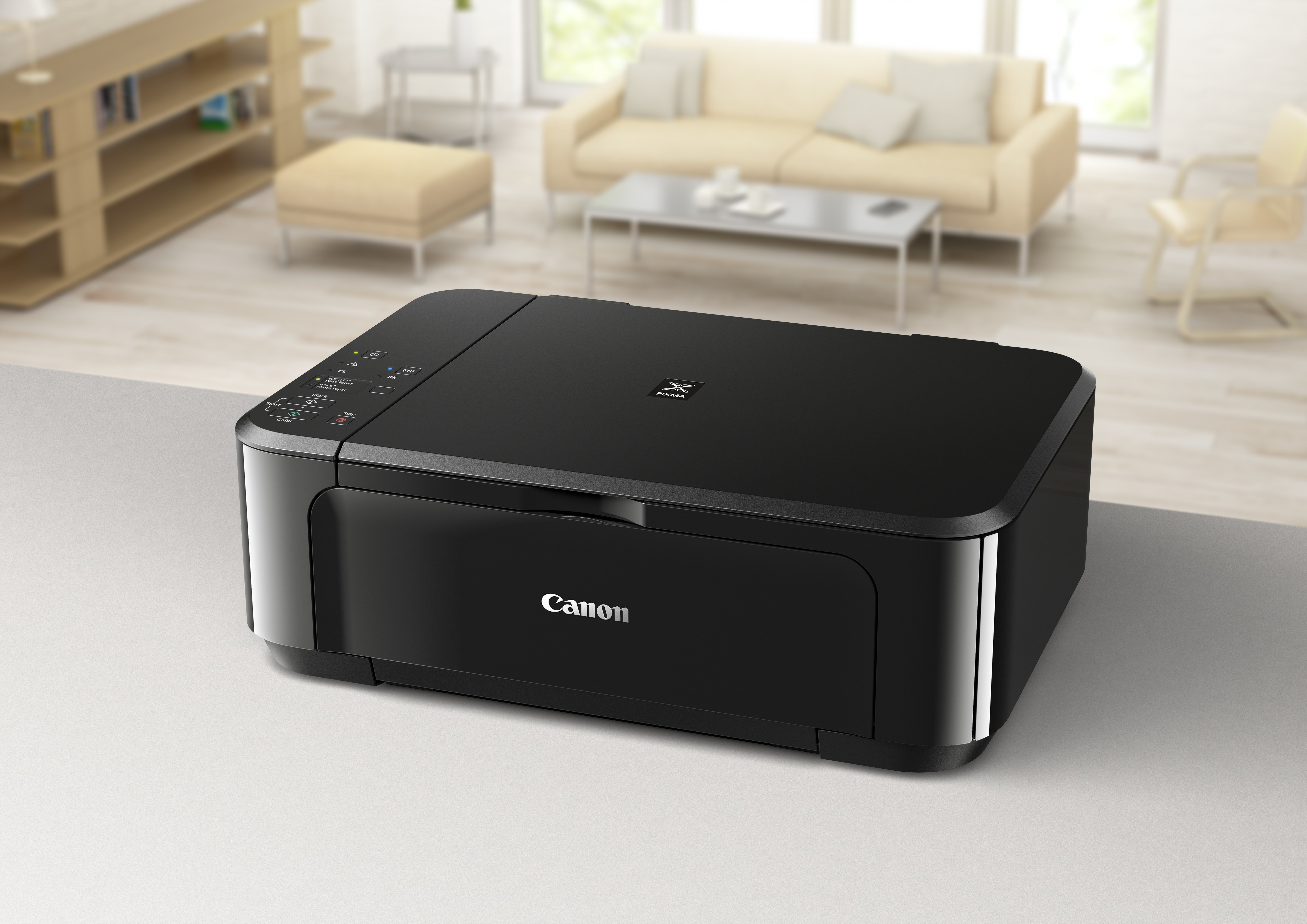 Canon PIXMA MG3650, Tintenstrahl, Farbdruck, 4800 x 1200 DPI, Farbkopieren, A4, Schwarz