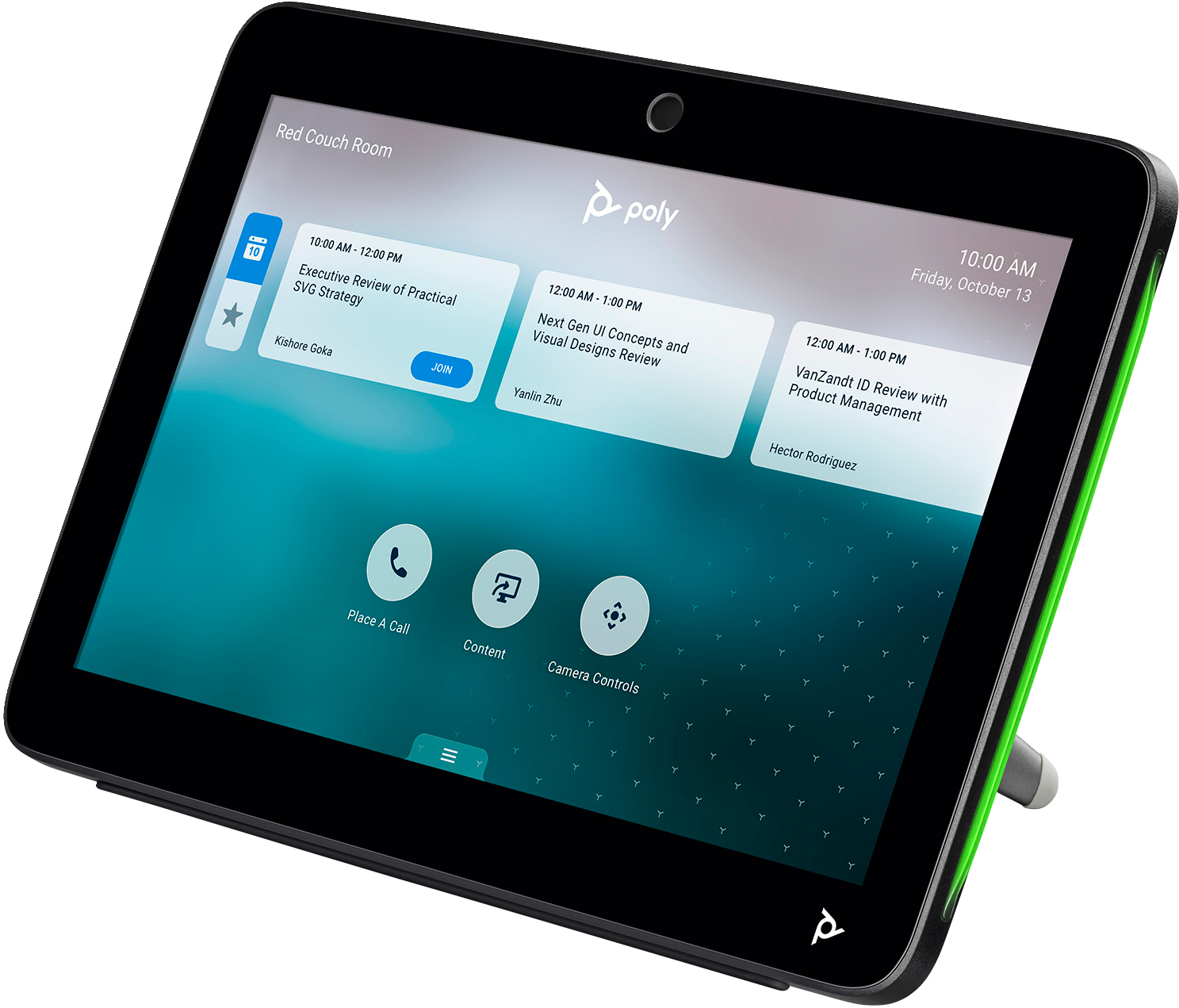 HP Poly TC10 black Touch Controller