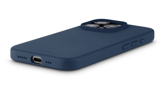Hama Fantastic Feel, Cover, Apple, iPhone 15 Pro, 15,5 cm (6.1"), Dunkelblau