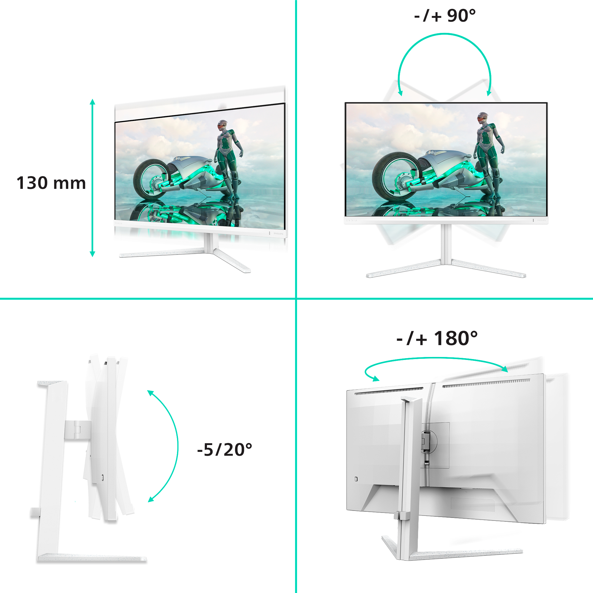 Philips Evnia 3000 27M2N3501PA - LED-Monitor - Gaming - 68.5 cm (27")