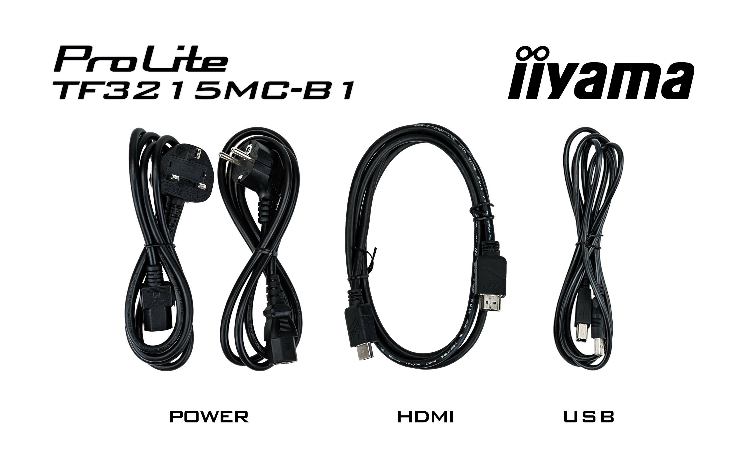 Iiyama ProLite TF3215MC-B2 - LCD-Monitor - 80 cm (31.5")
