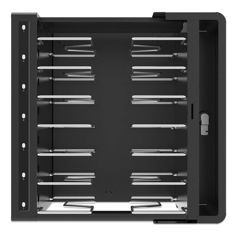 Manhattan Schrankeinheit (nur Laden) - für 7 tablets / notebooks - USB-C, 65 W per port - verriegelb