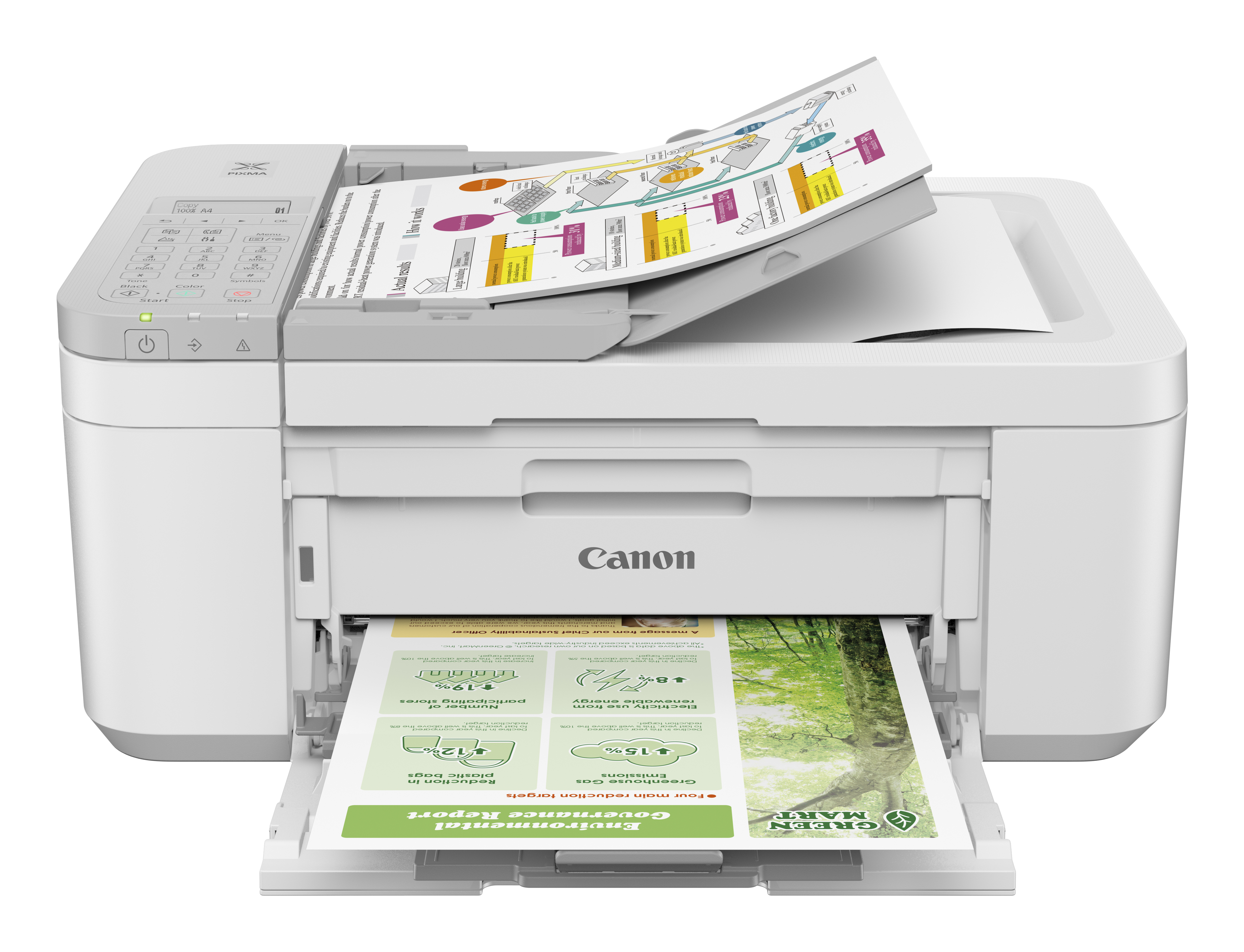 Canon PIXMA TR4756i - Multifunktionsdrucker - Farbe - Tintenstrahl - A4 (210 x 297 mm)