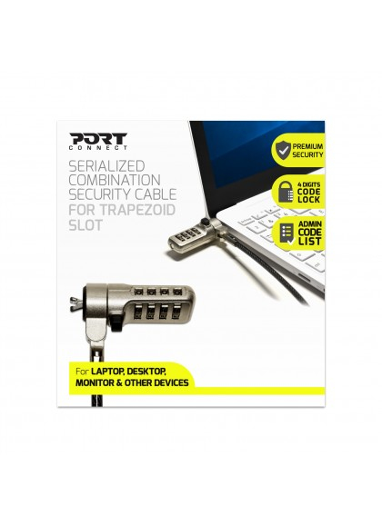 PORT Designs PORT Connect - Sicherheitskabel - 2 m (Packung