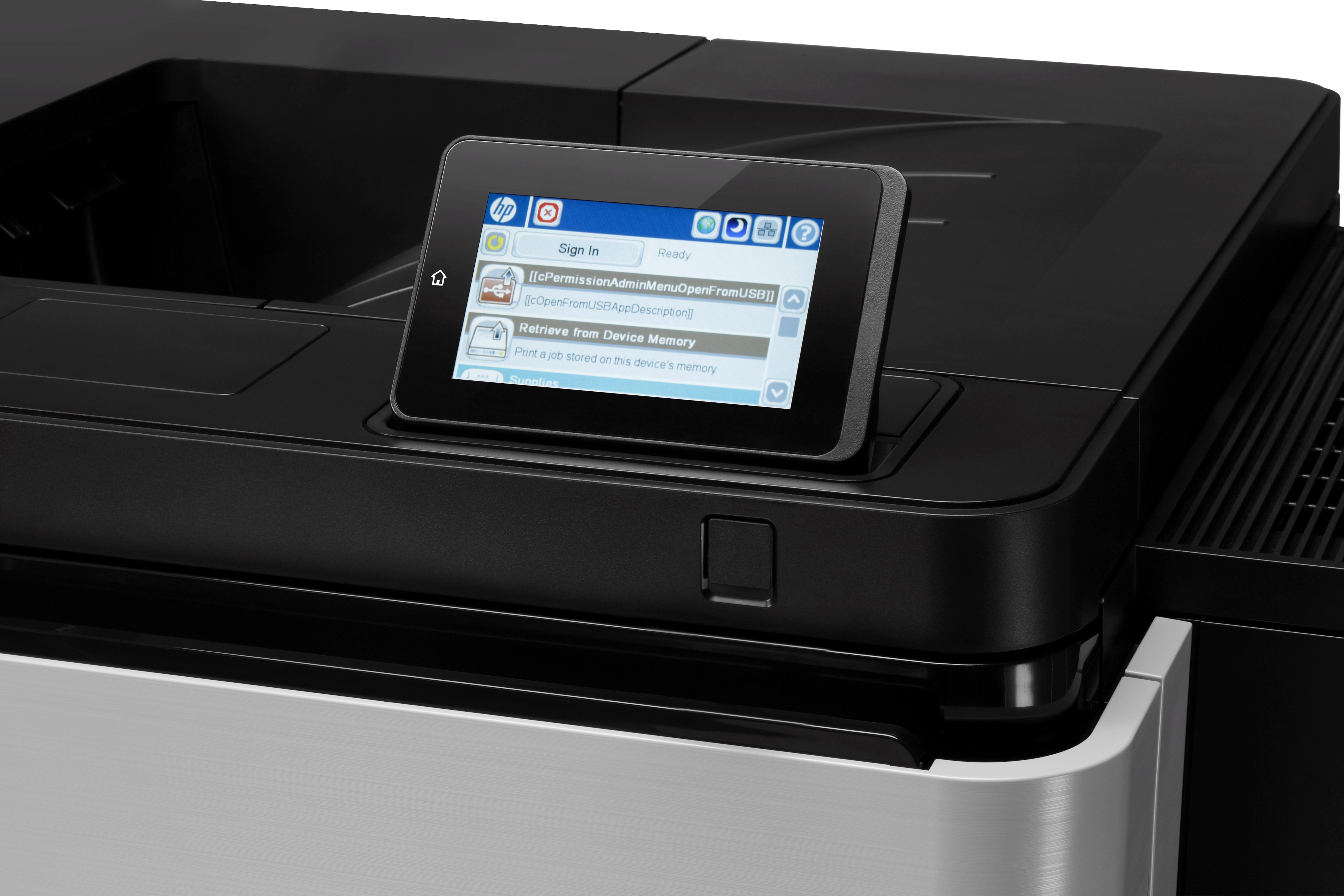 HP LaserJet Enterprise M806dn - Drucker - s/w